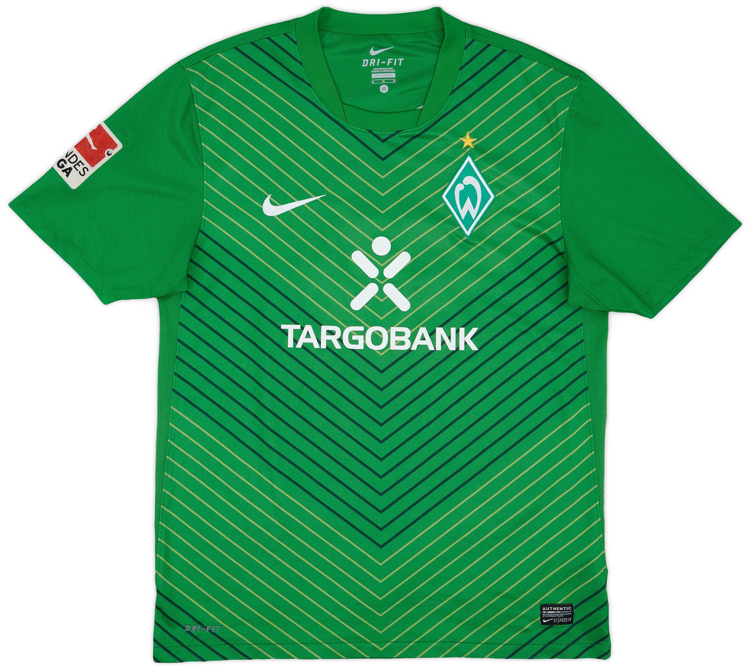 2011-12 Werder Bremen Home Shirt - 7/10 - (M)