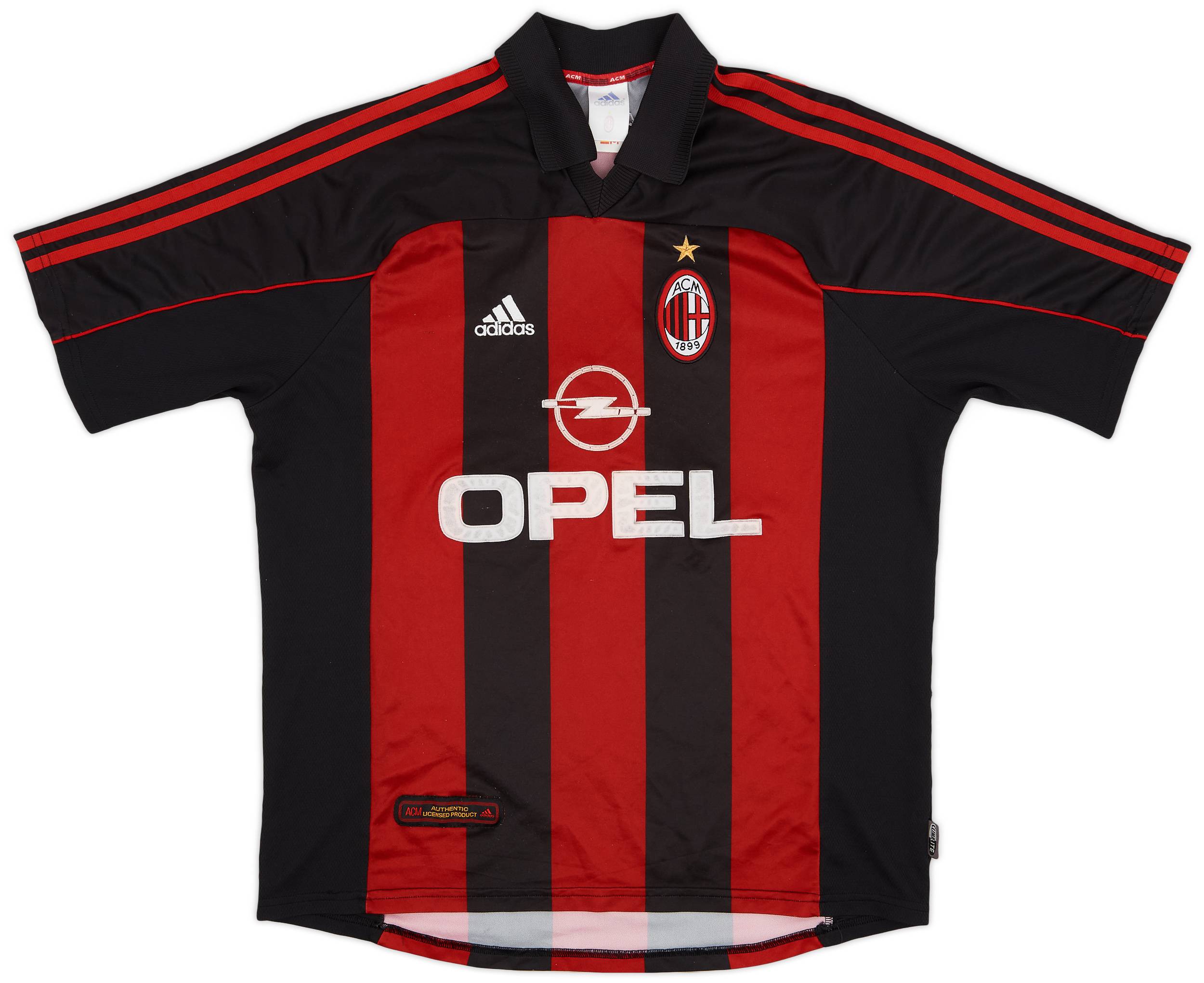 2000-02 AC Milan Home Shirt - 5/10 - (XL)