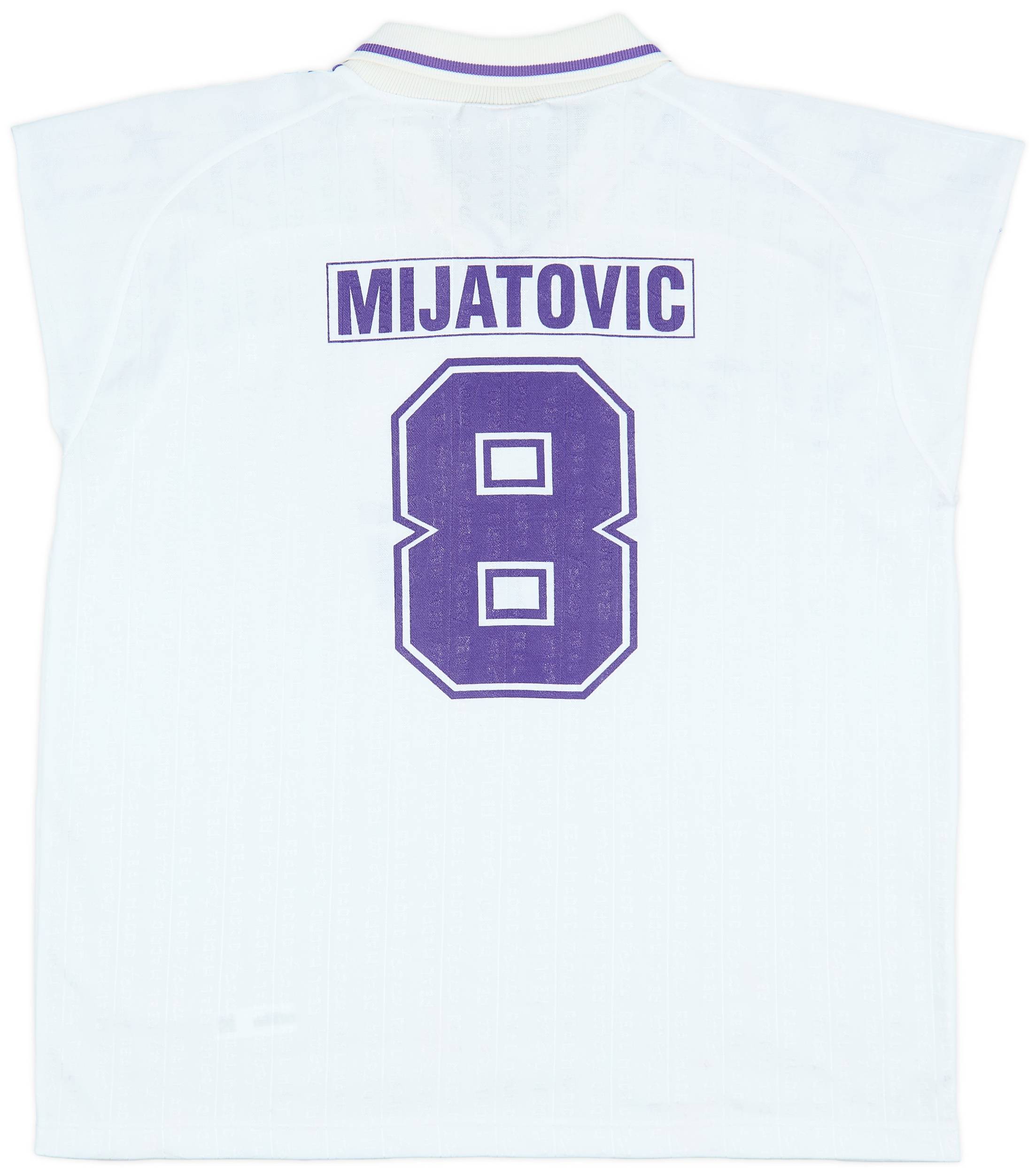 1996-97 Real Madrid Taguy Home Vest Mijatovic #9 - 8/10 - (XL)