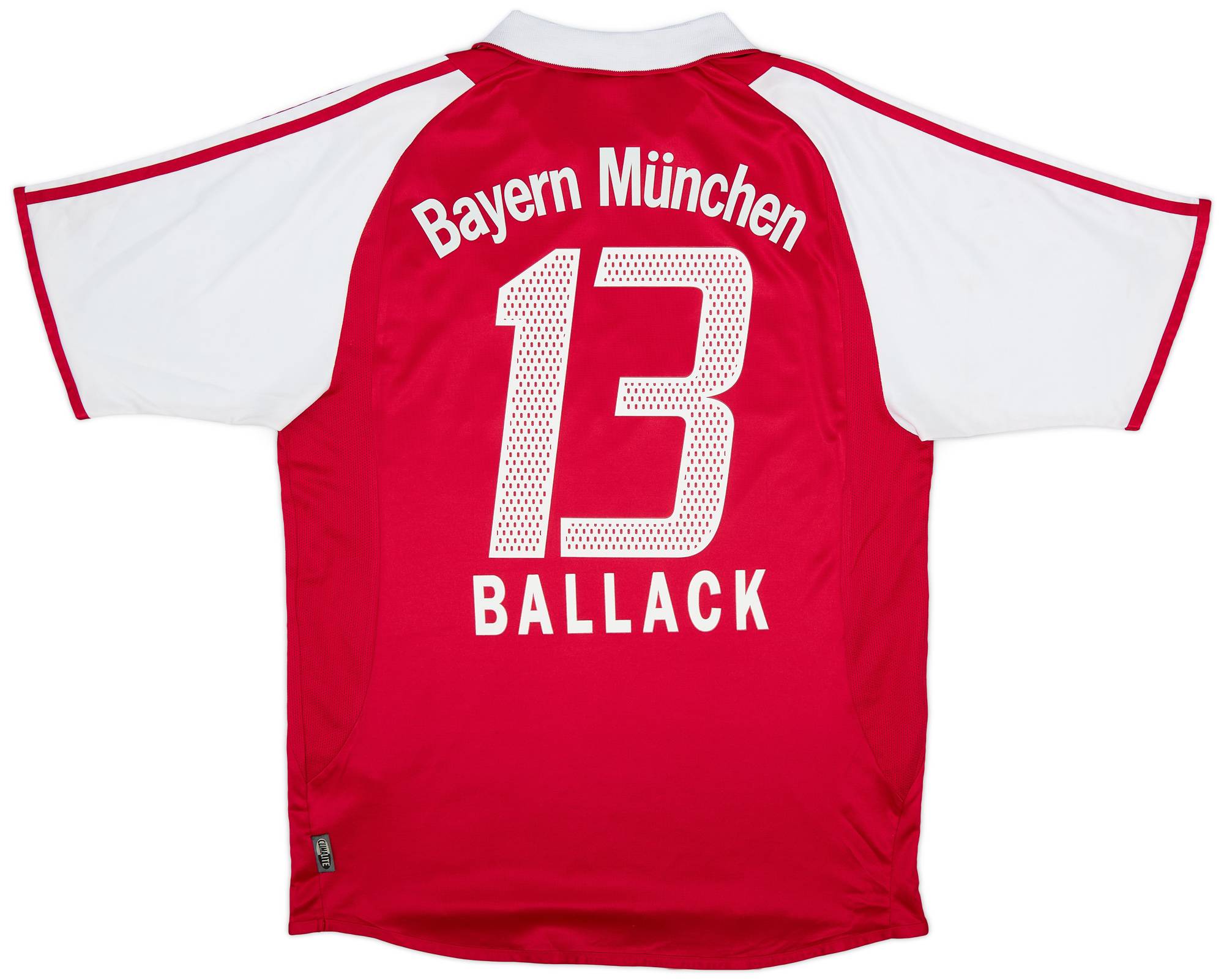 【新品/タグ付き】04/05 バイエルン・ミュンヘン♯13 バラック【Oサイズ】 2004-05 Bayern Munich Home Shirt Ballack #13 - 7/10 - (M)