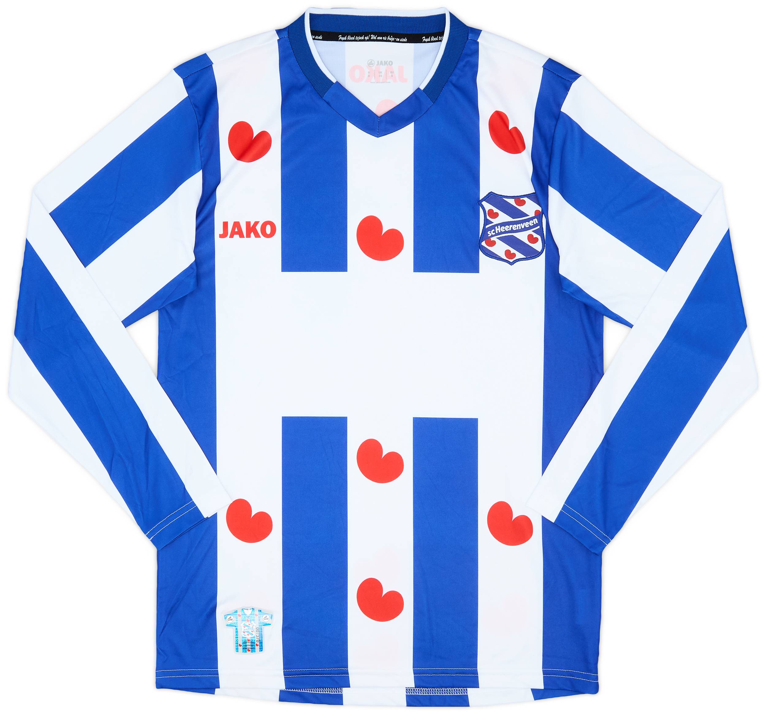 2011-12 Heerenveen Home L/S Shirt - 10/10 - (XS)
