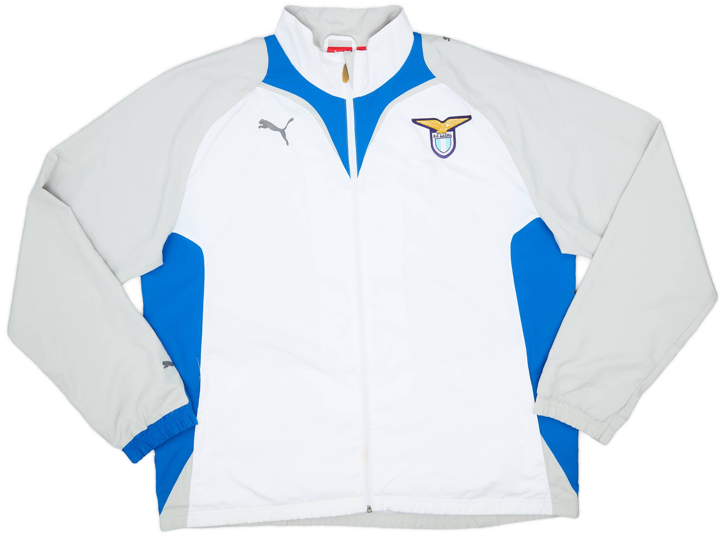 2008-09 Lazio Puma Track Jacket - 8/10 - (XXL)