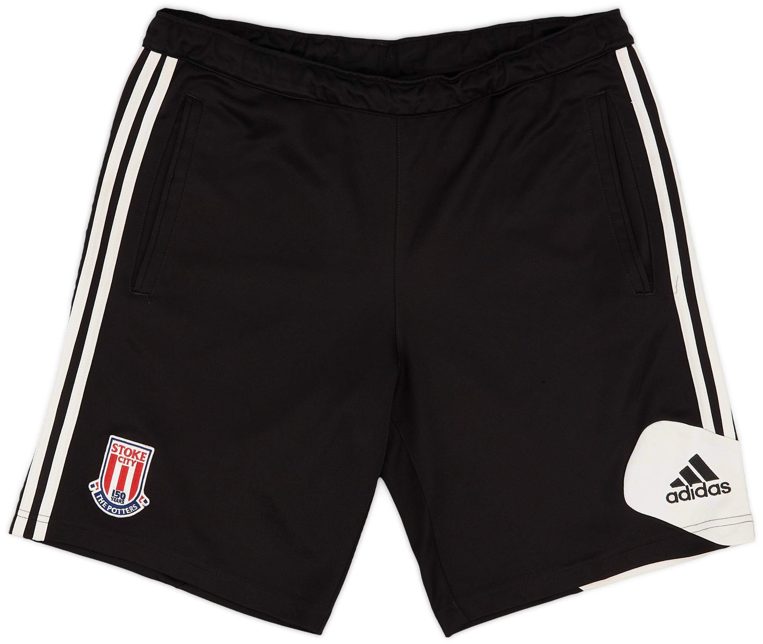2011 12 Stoke adidas Training Shorts 3 10 M