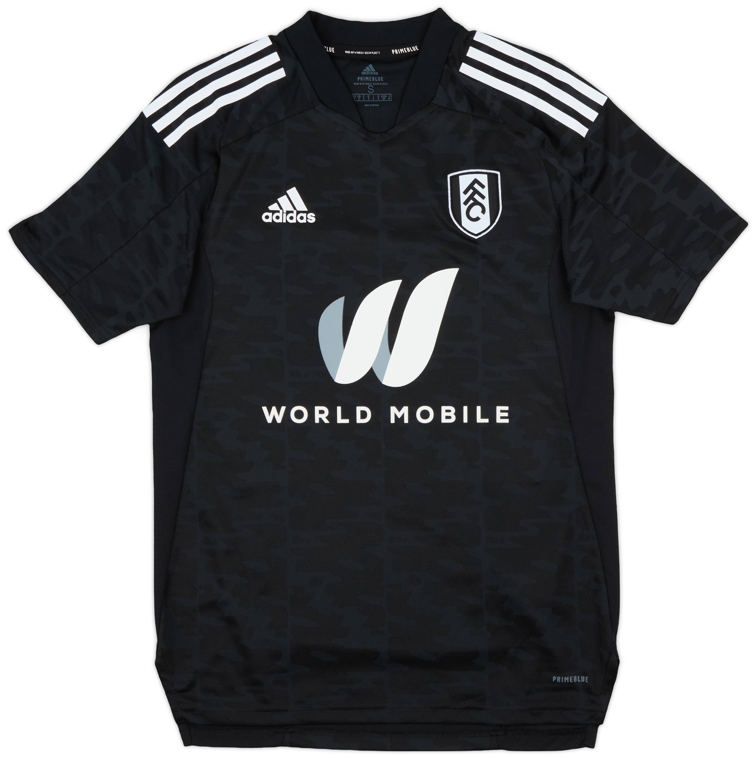2021 22 Fulham Away Shirt 9 10 S