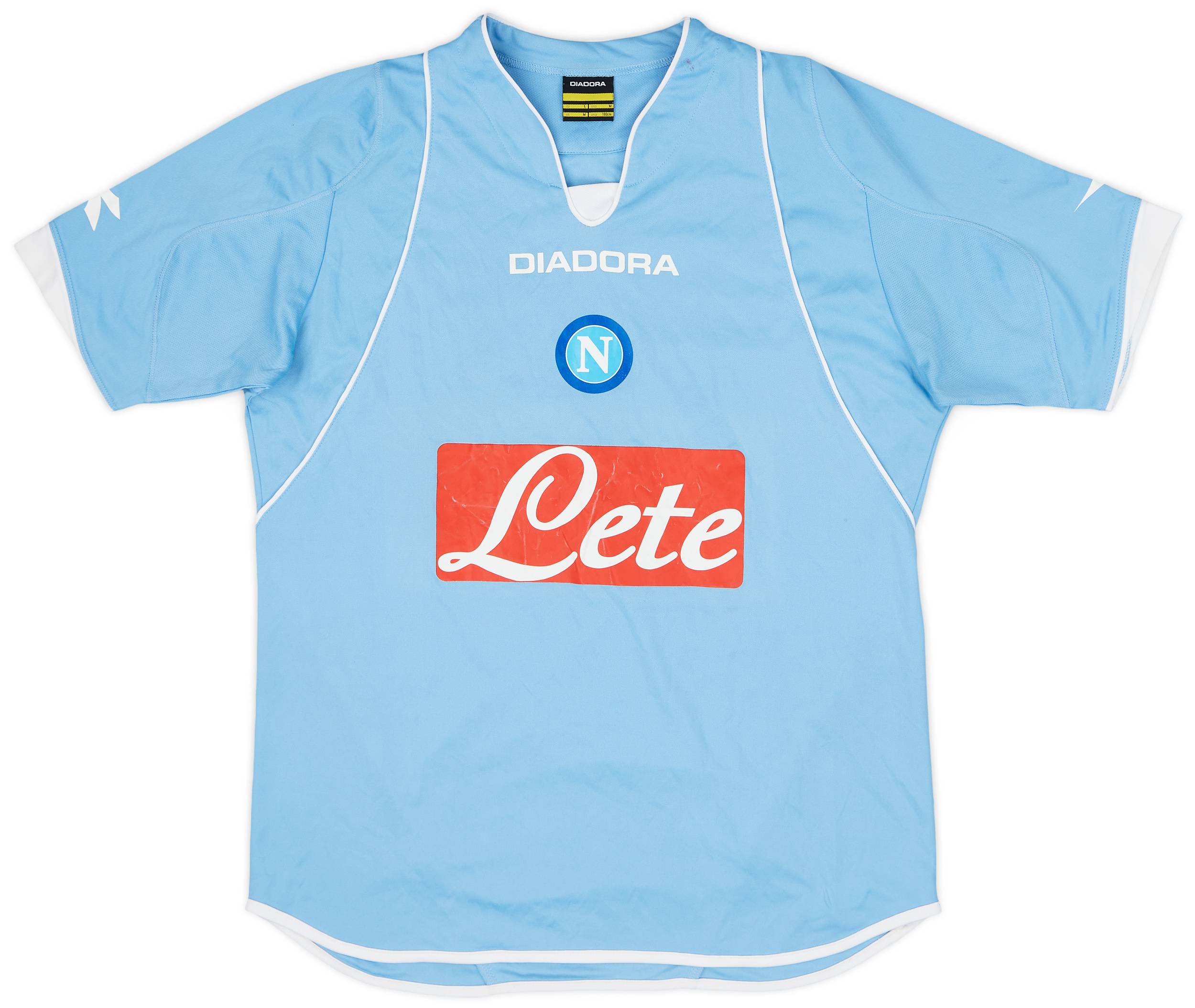 2007-08 Napoli Home Shirt - 6/10 - (M)
