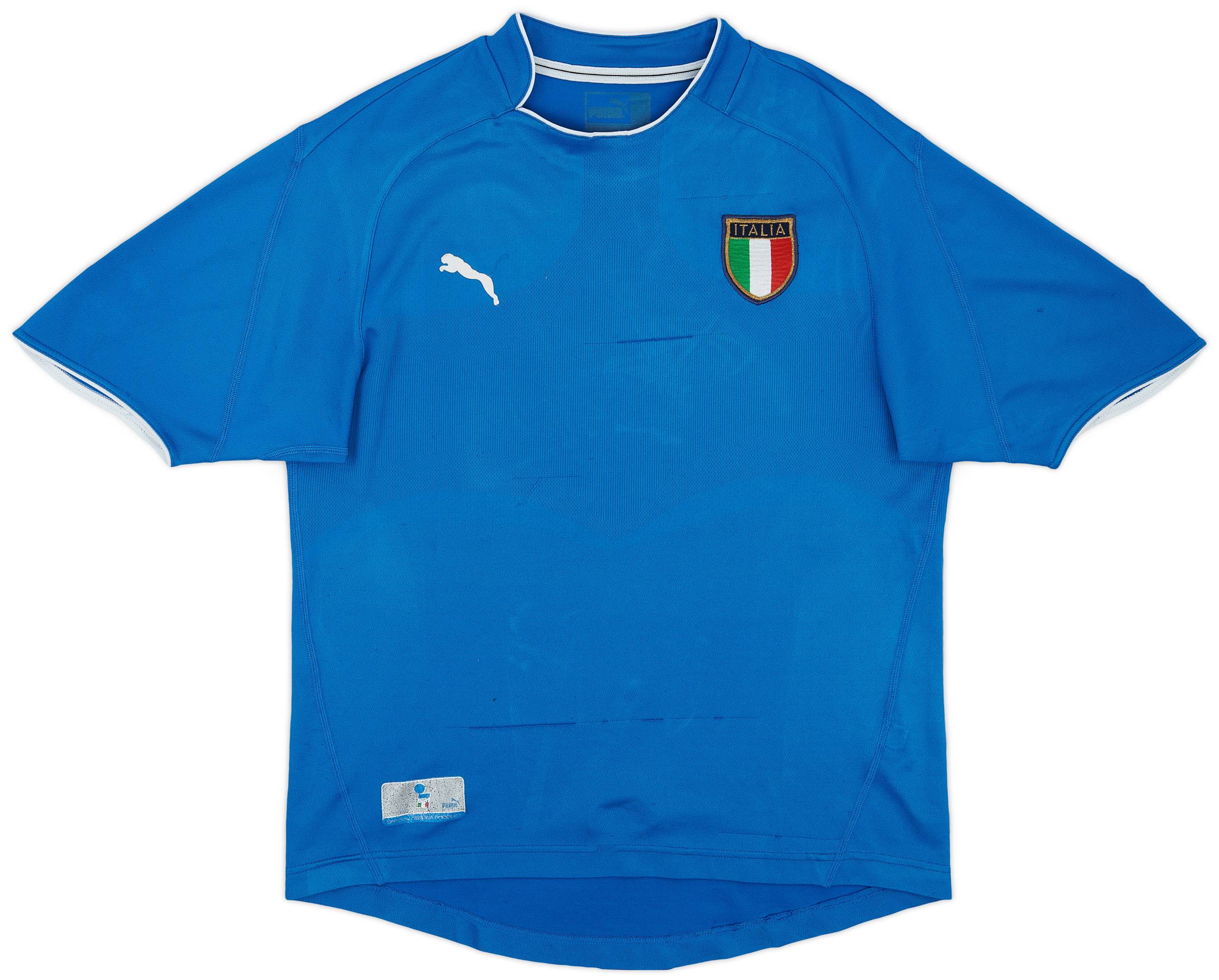 2003-04 Italy Home Shirt - 4/10 - (L)