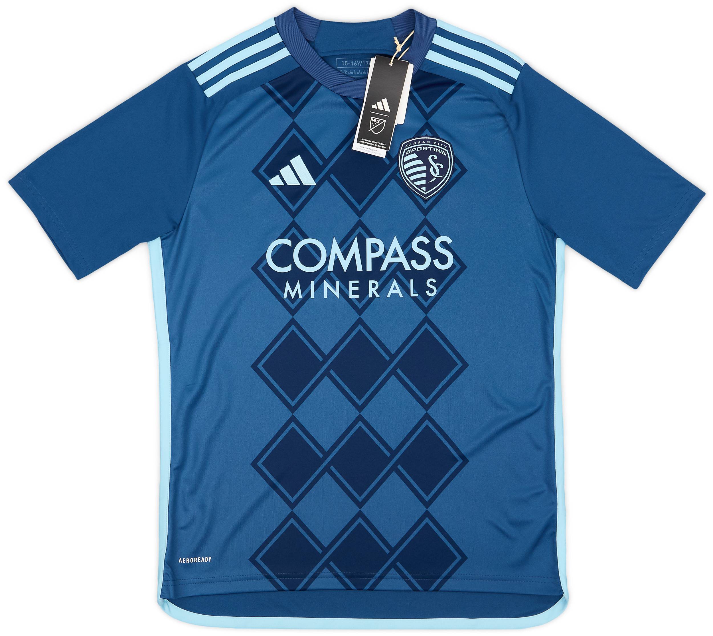 2024-25 Sporting Kansas City Away Shirt (M.Kids)