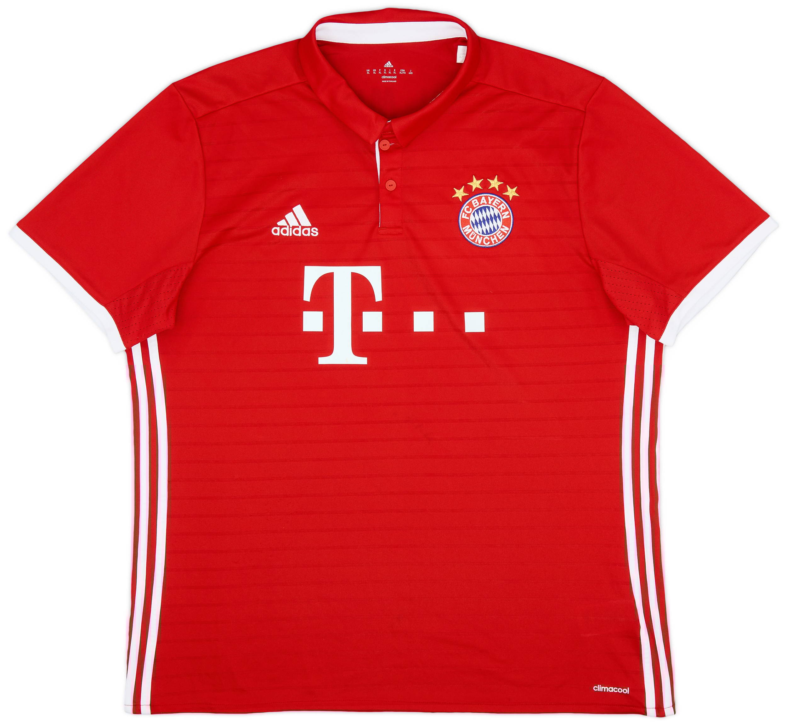 2016-17 Bayern Munich Home Shirt - 7/10 - (XL)