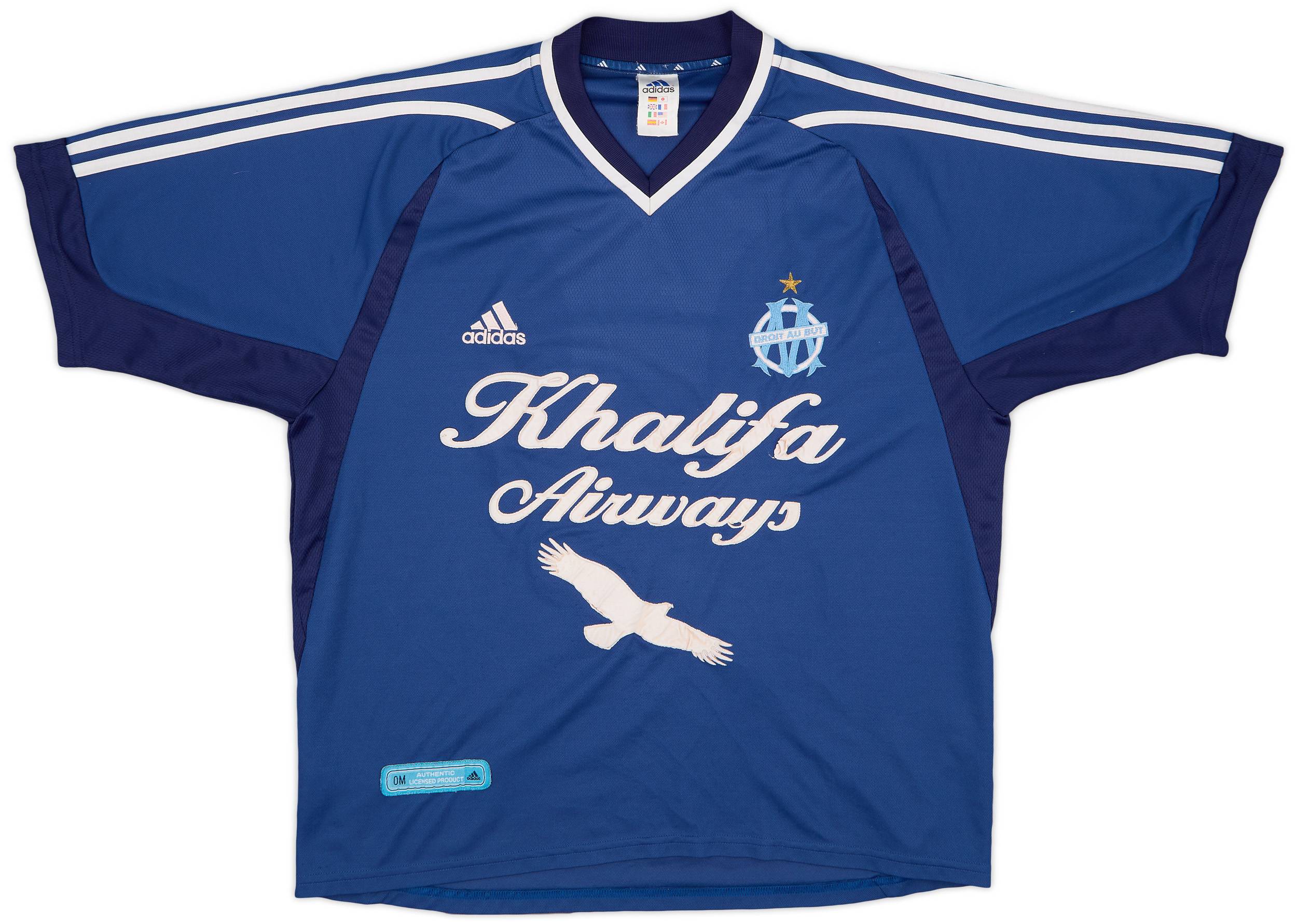 2001-02 Olympique Marseille Third Shirt - 6/10 - (L)