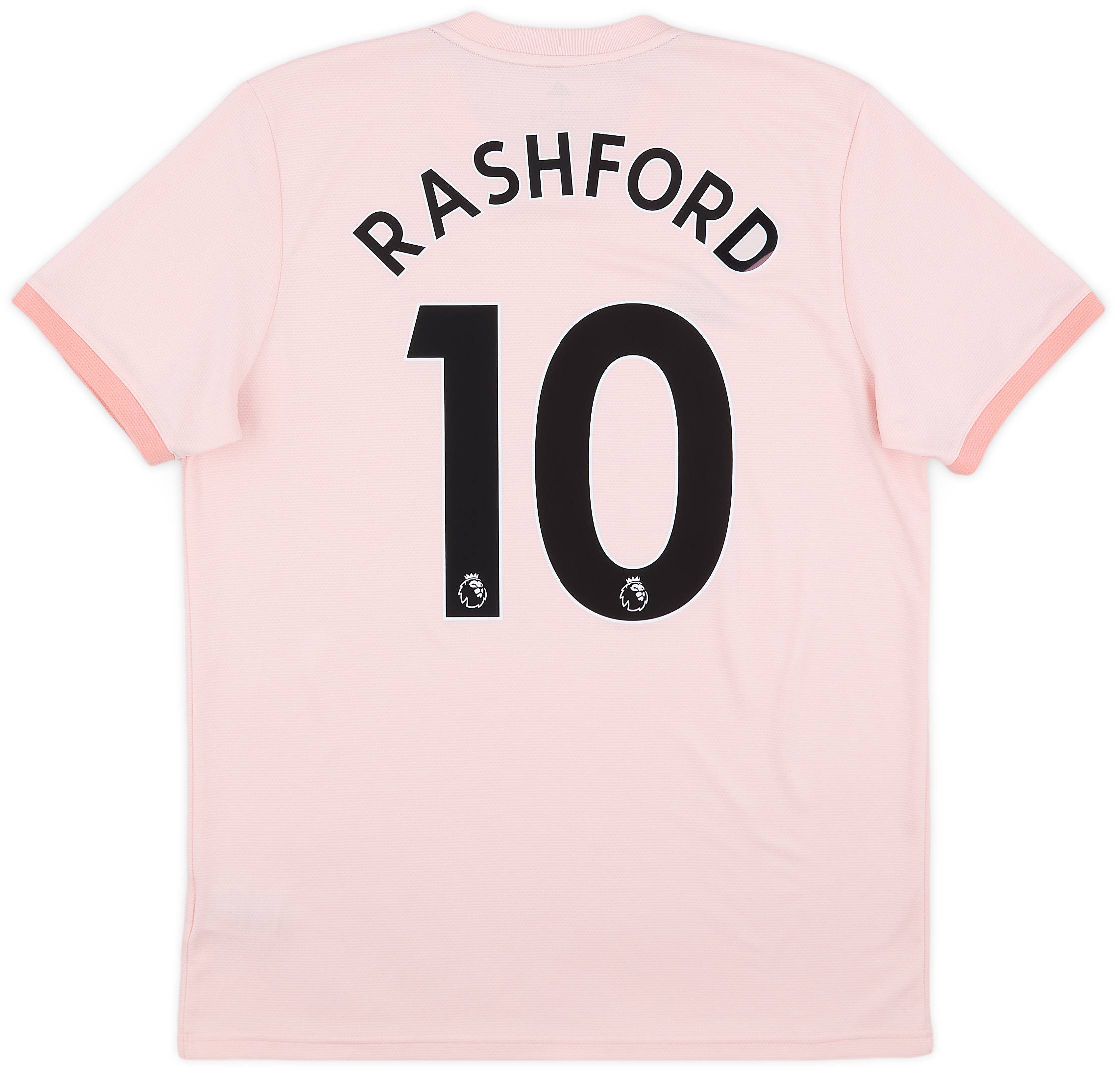 2018 19 Manchester United Away Shirt Rashford 10 8 10 L