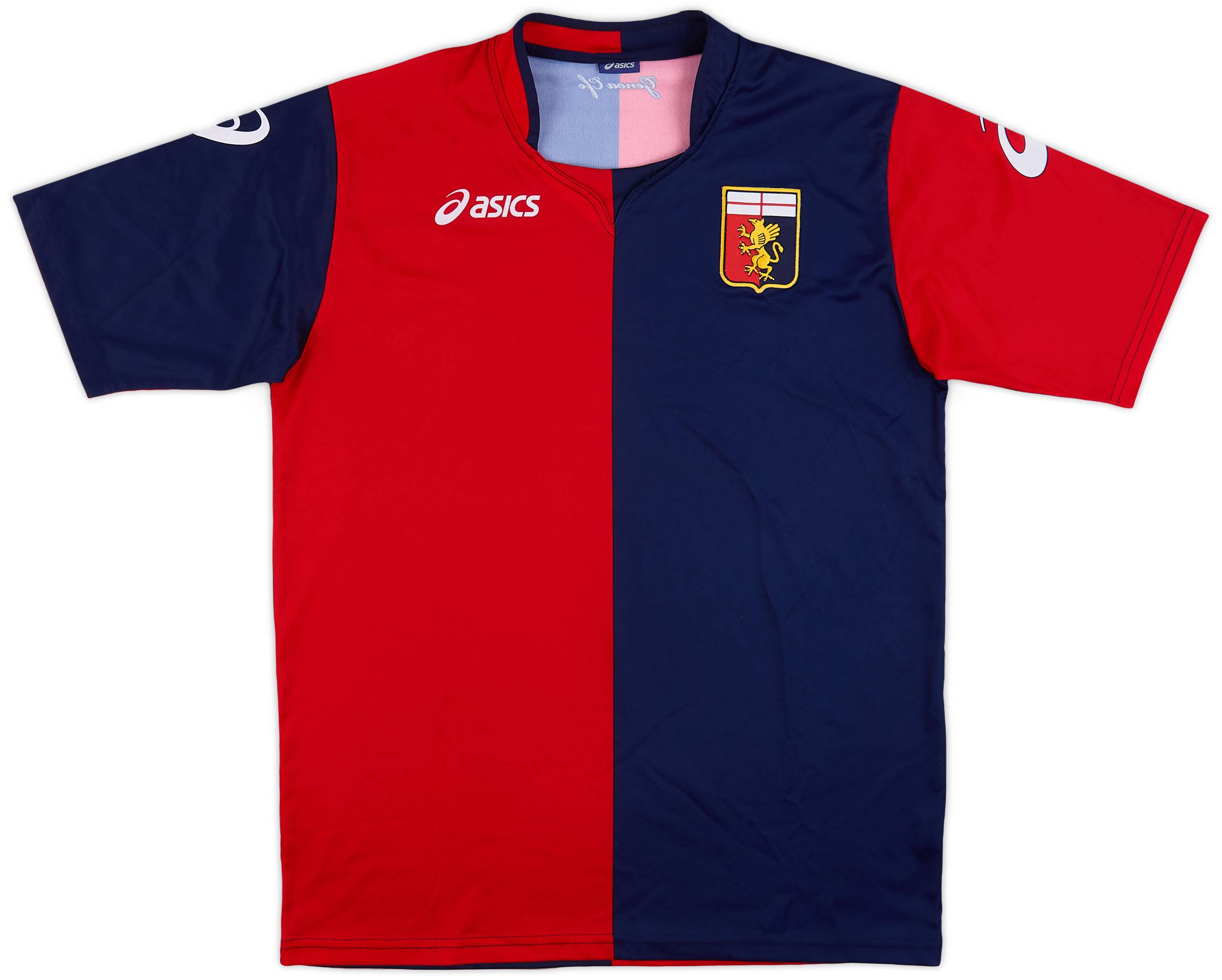 ジェノア サッカーユニフォーム errea 赤青 - メルカリ