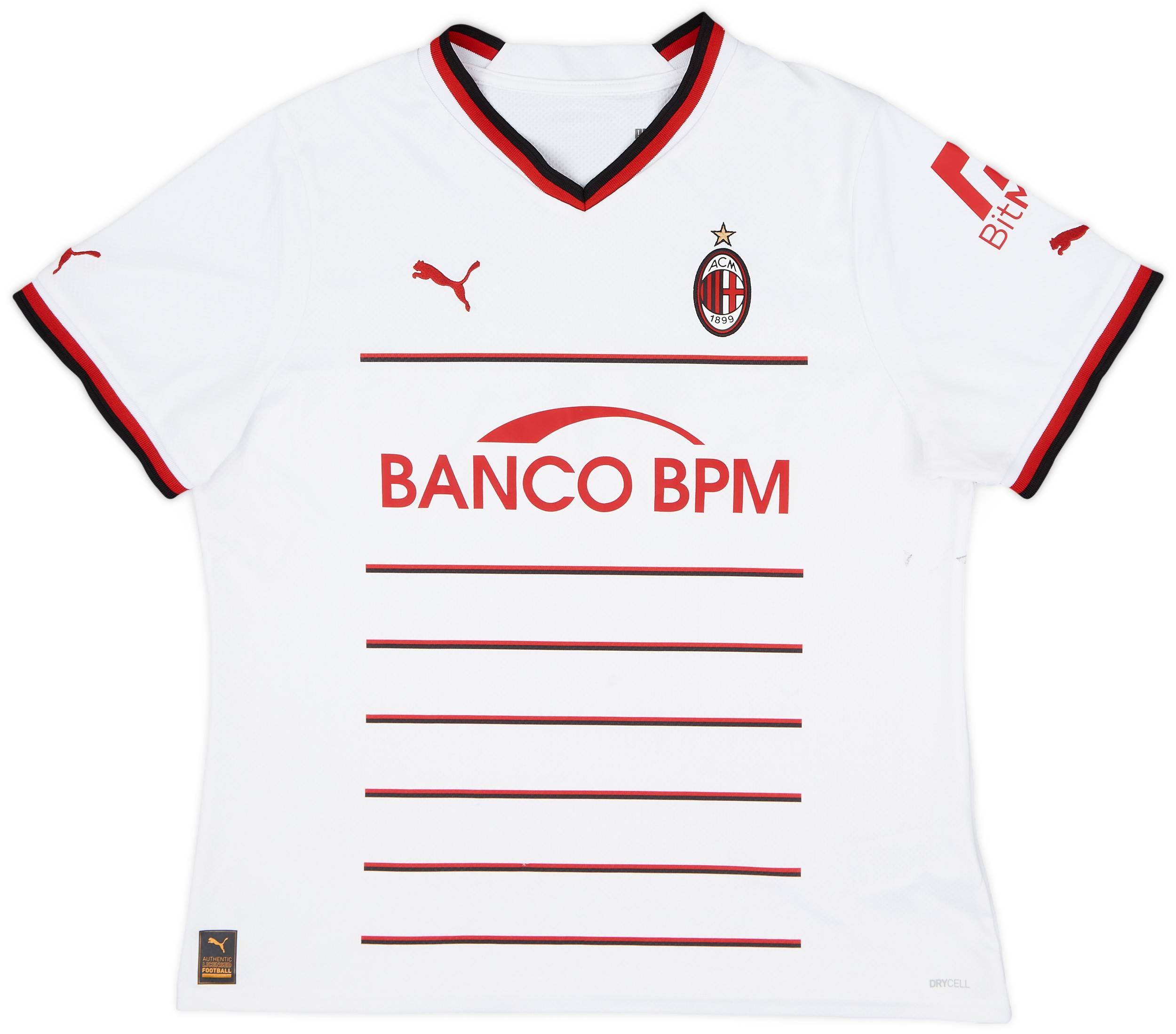 2022-23 AC Milan Women's Away Shirt 6/10 (Men's L)