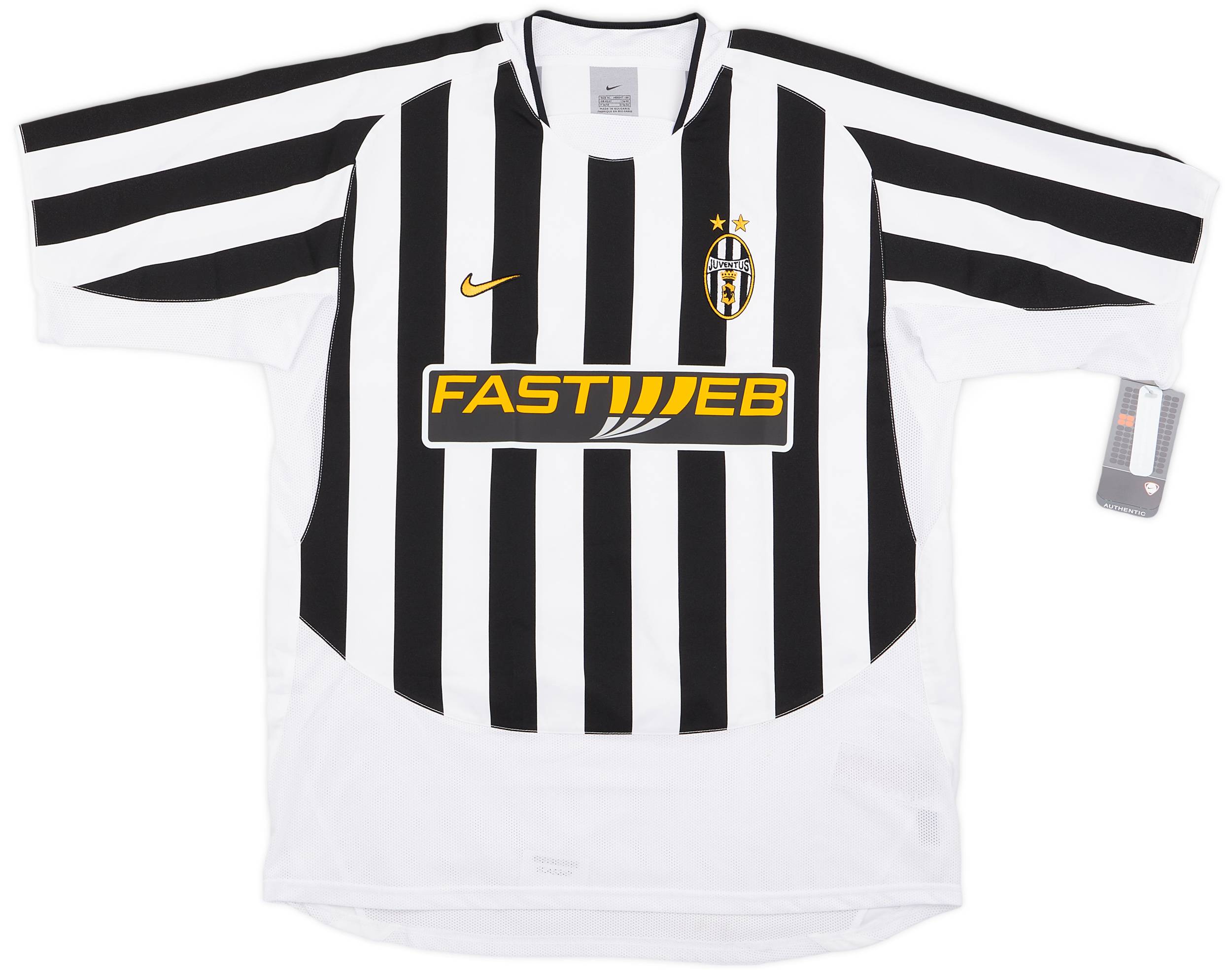 2003-04 Juventus Home Shirt Del Piero #10 (XL)