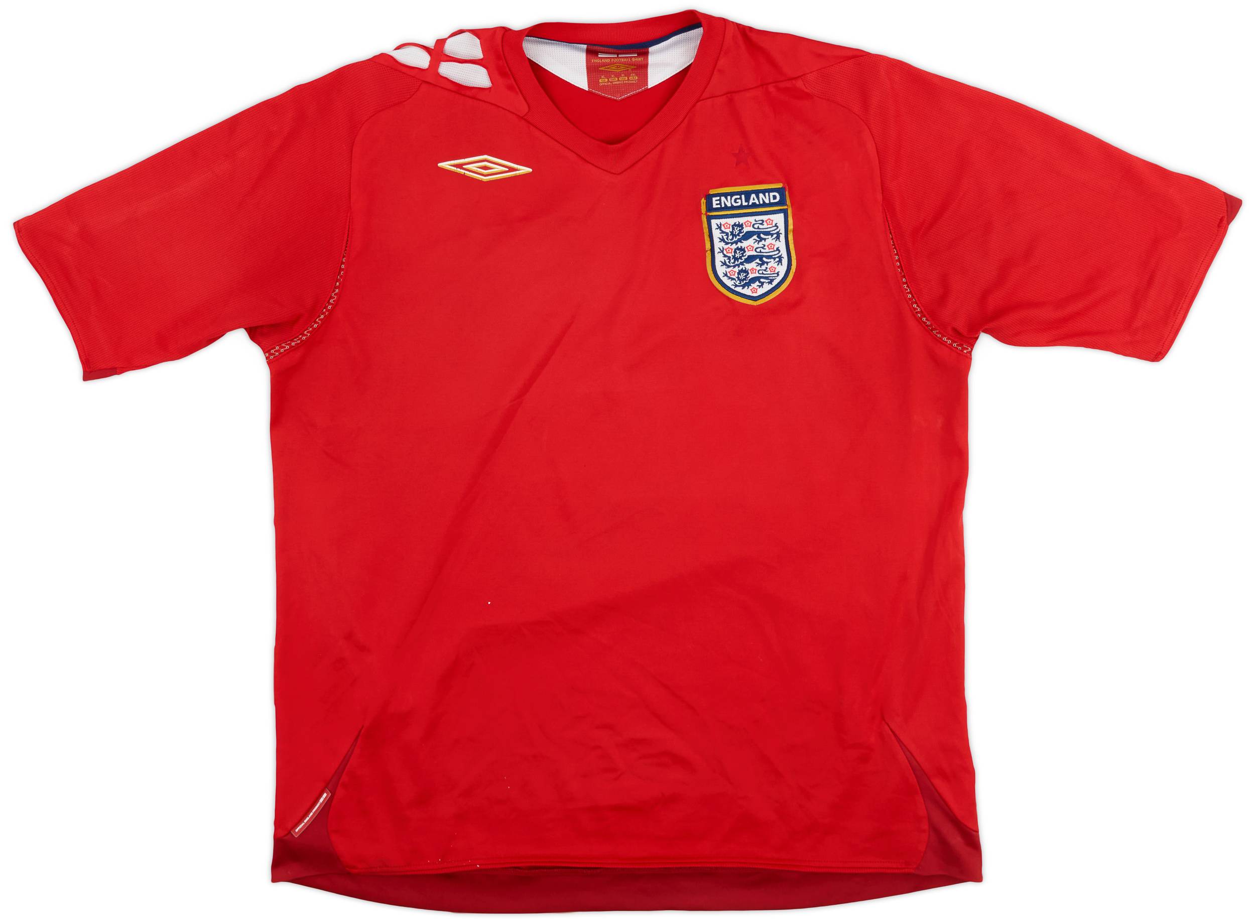 2006-08 England Away Shirt - 4/10 - (XL)