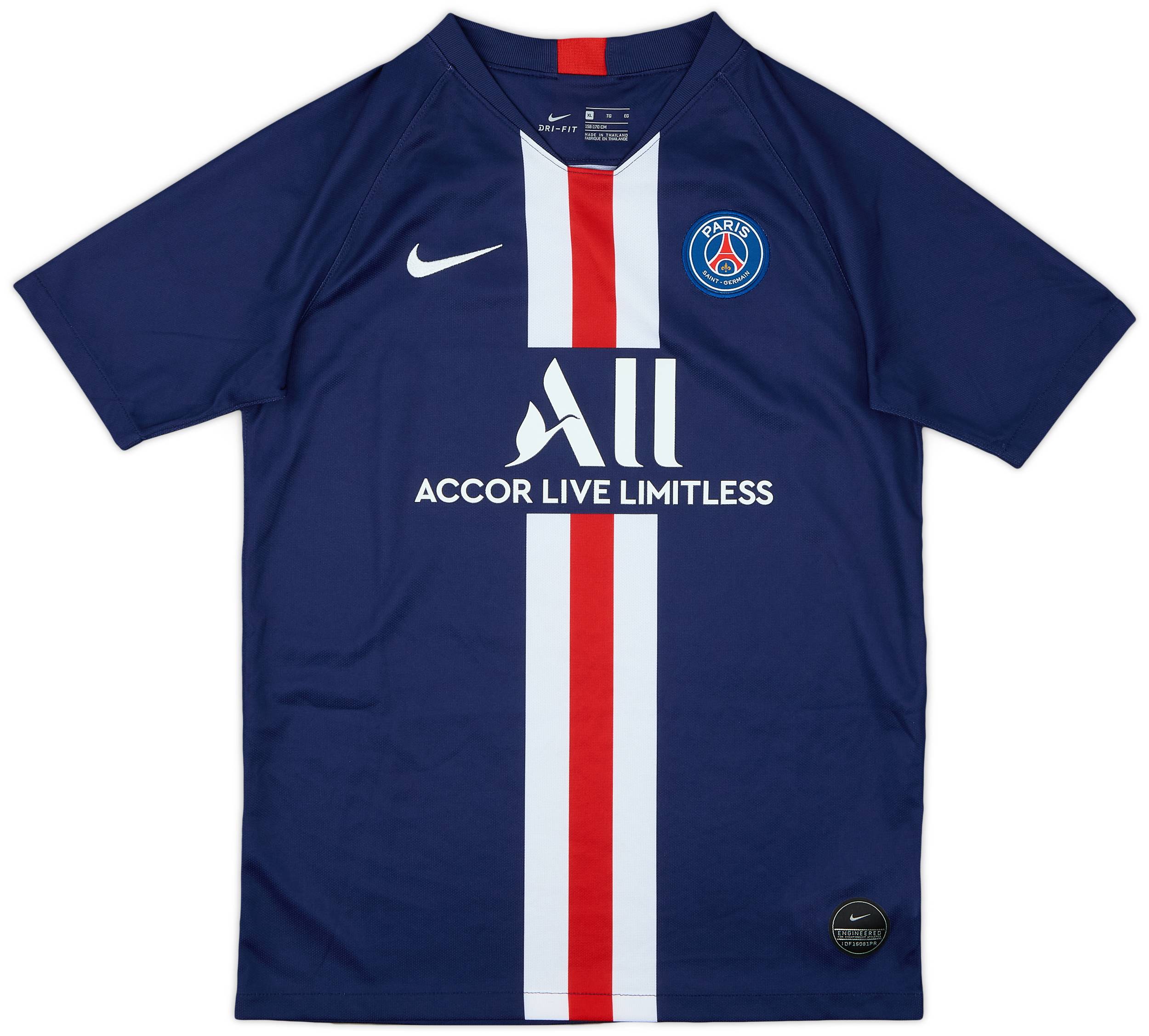 2019-20 Paris Saint-Germain Home Shirt - 8/10 - (XL.Boys)