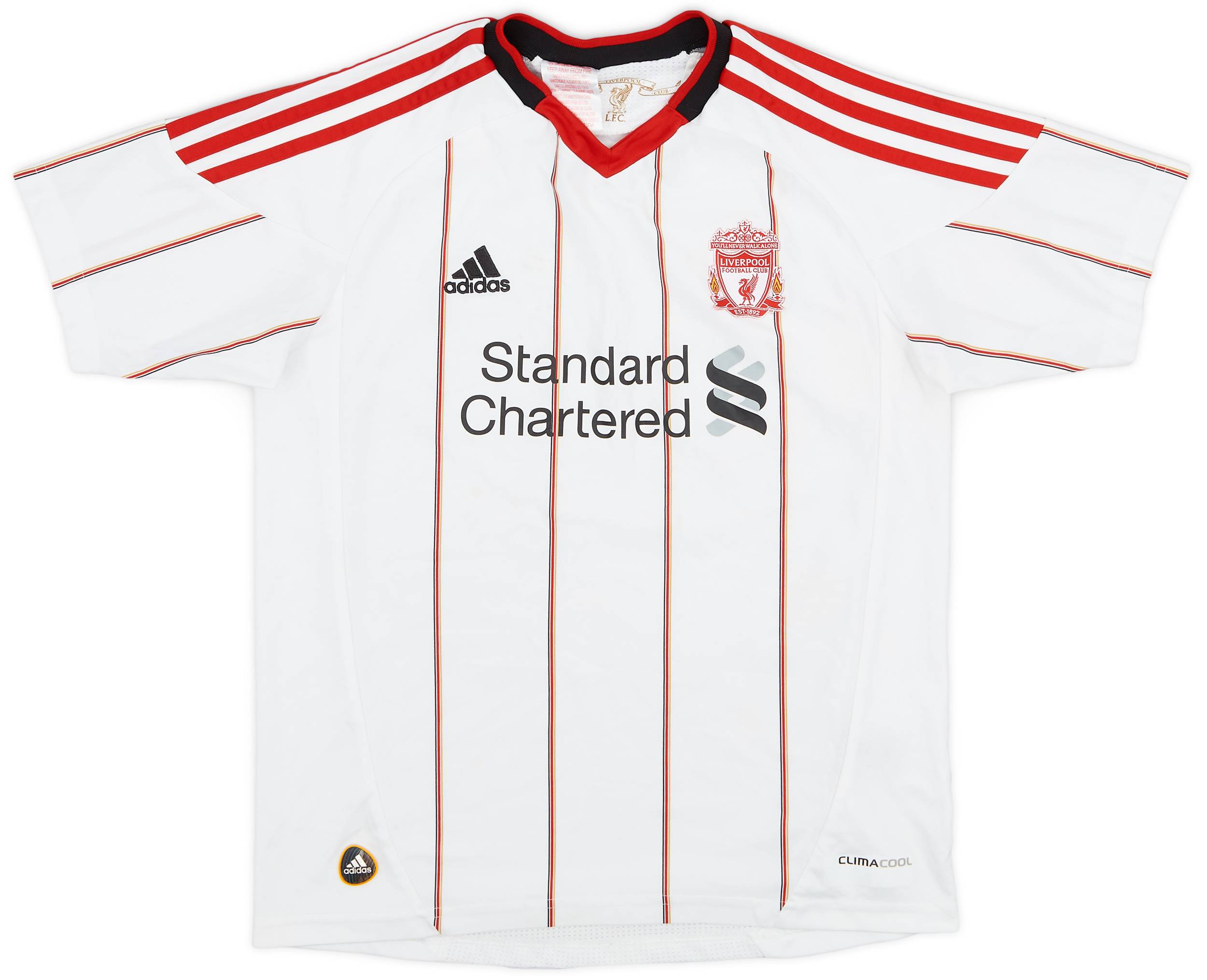 2010-11 Liverpool Away Shirt - 8/10 - (M.Boys)