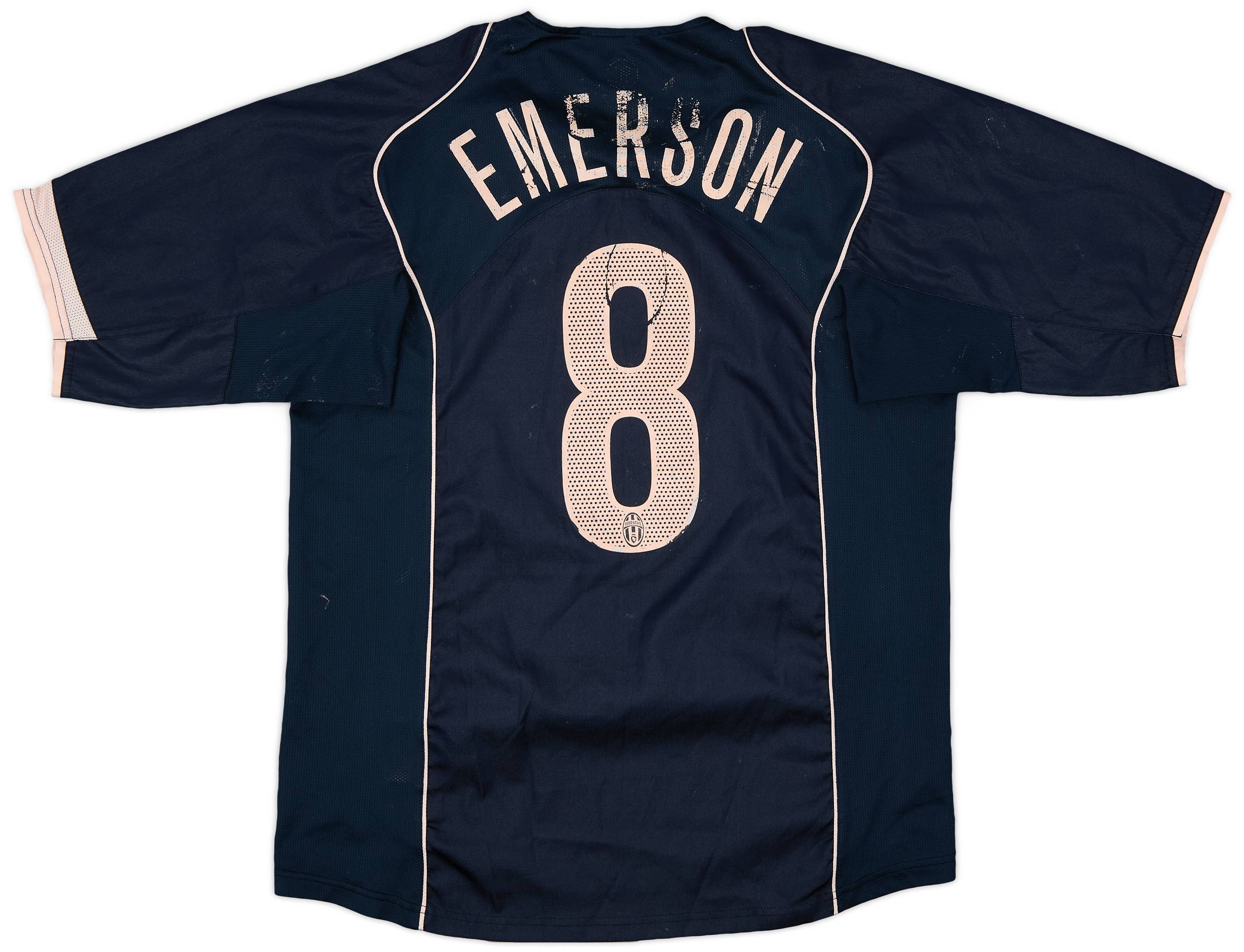 2004-05 Juventus Away Shirt Emerson #8 - 4/10 - (L)
