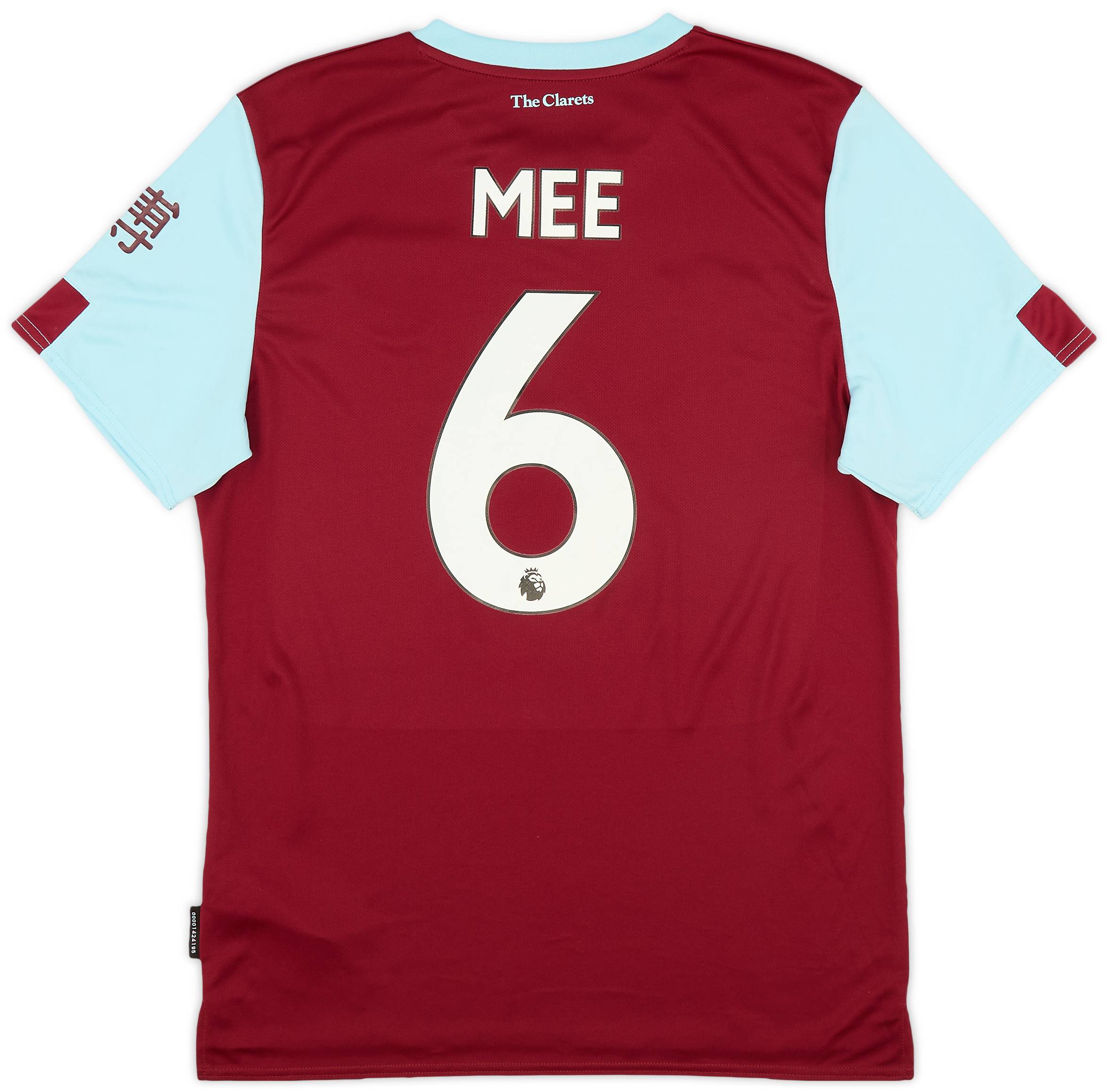2019-20 Burnley Home Shirt Mee #6 (M)