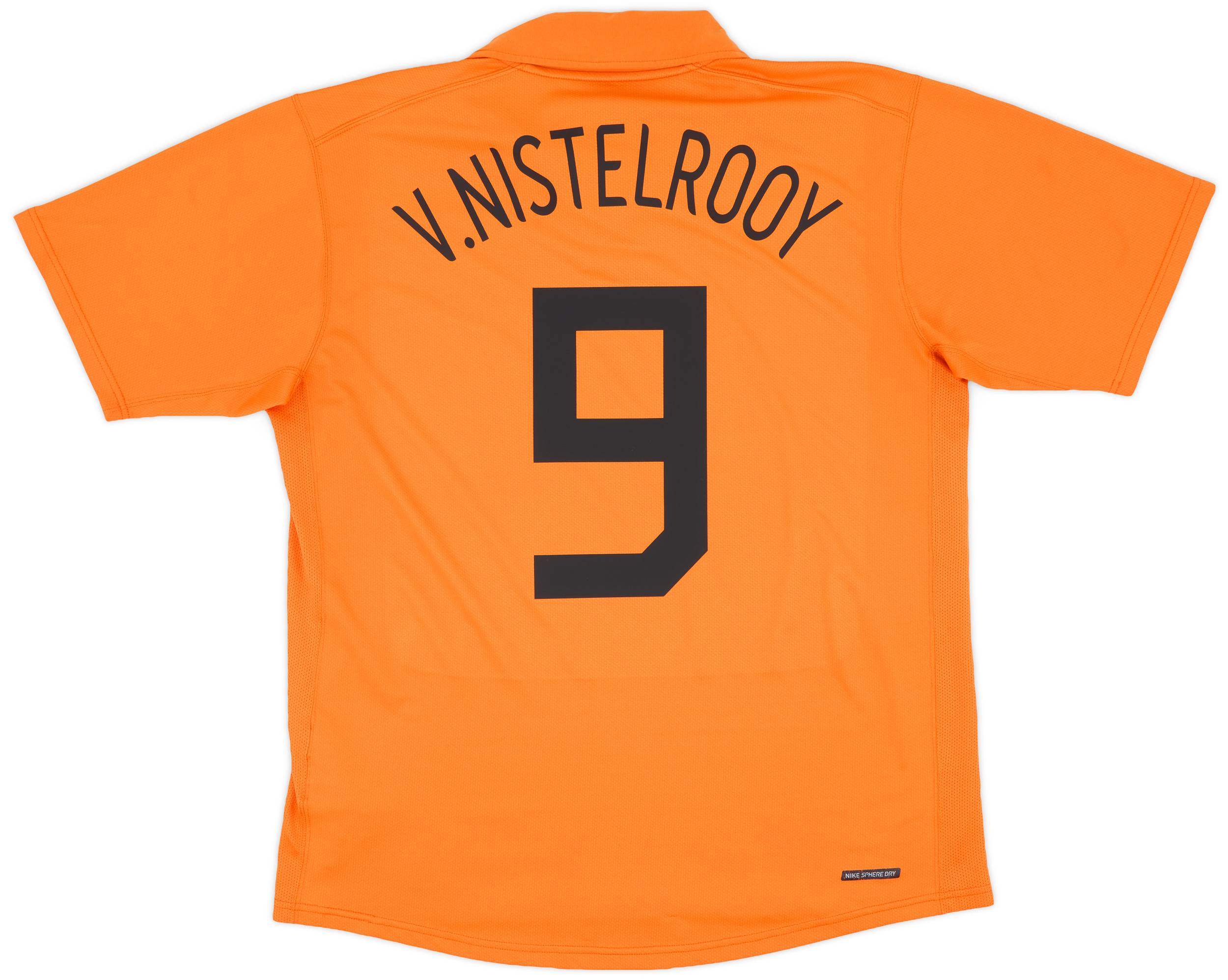 2006-08 Netherlands Home Shirt V.Nistelrooy #9 - 7/10 - (L)