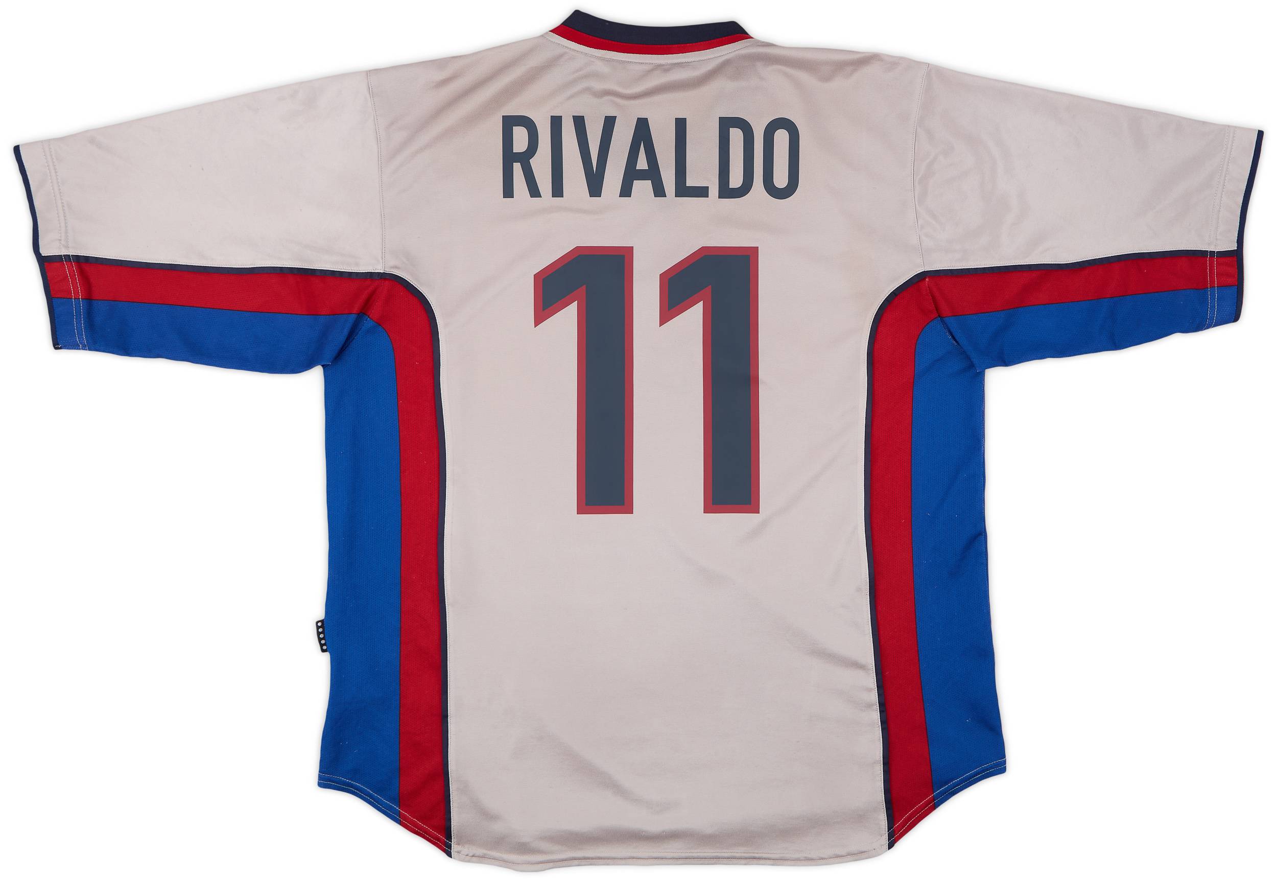 1998-01 Barcelona Away Shirt Rivaldo #11 - 7/10 - (XL)