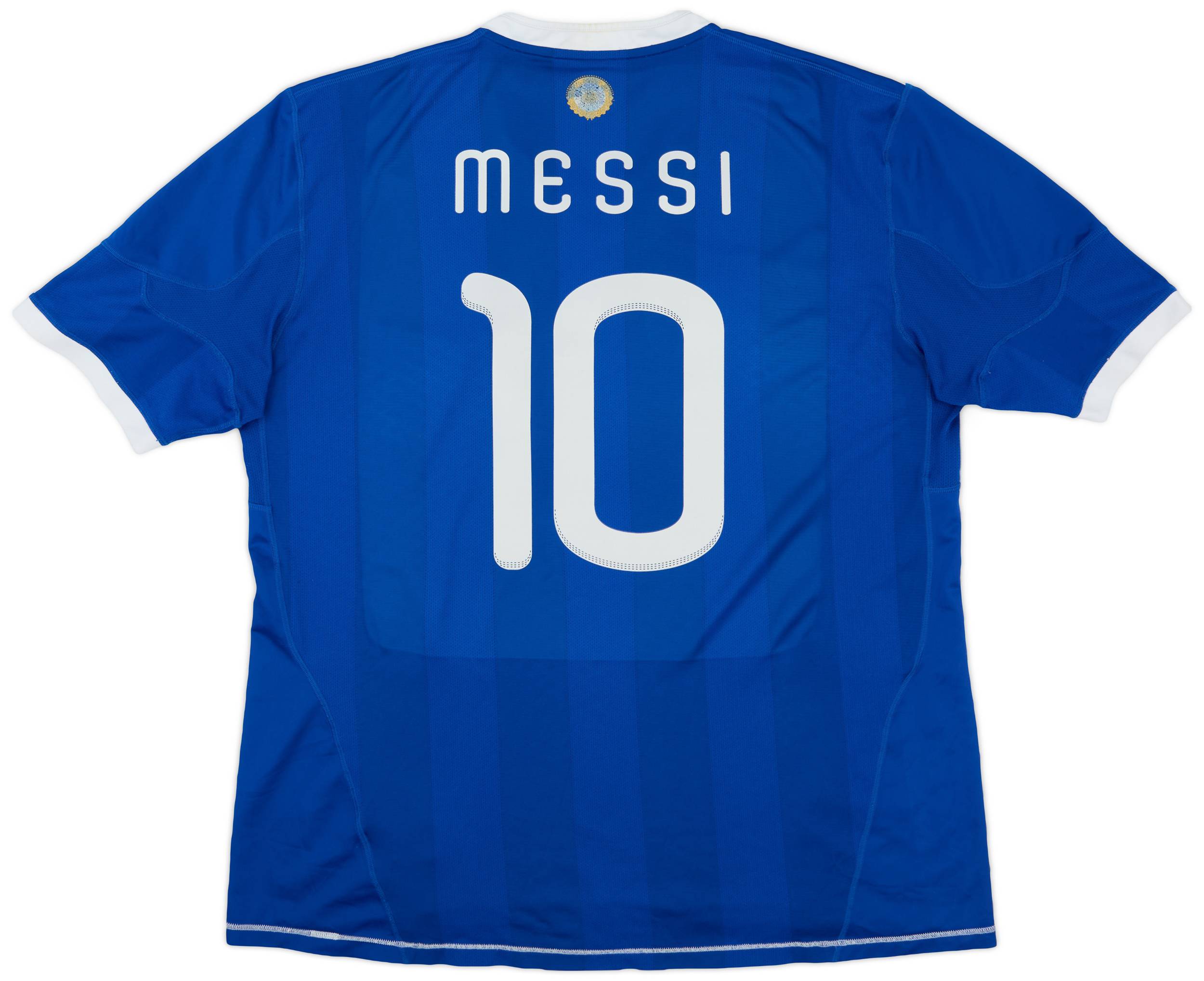 2010-11 Argentina Away Shirt Messi #10 - 7/10 - (XXL)