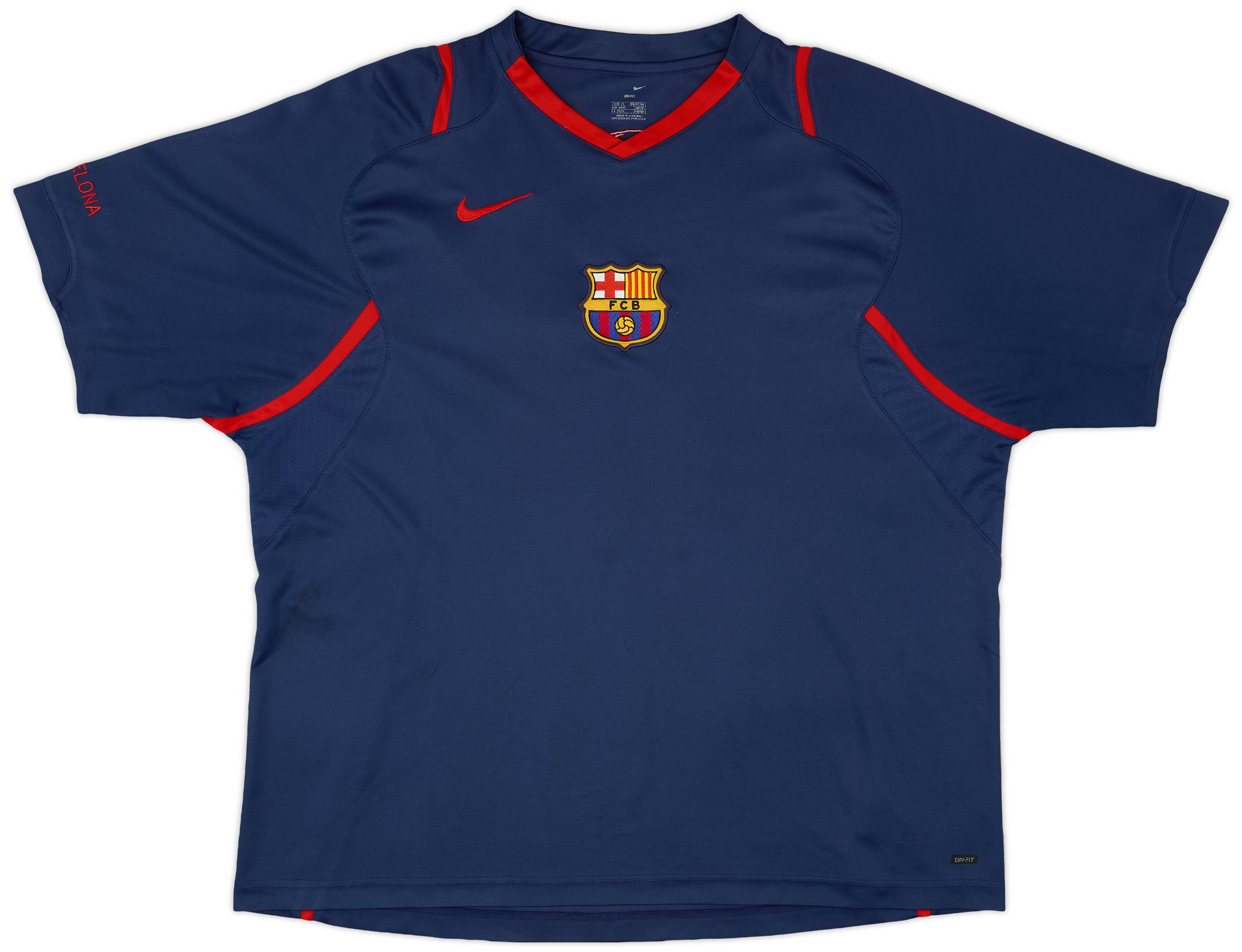 2006-07 Barcelona Nike Training Shirt - 7/10 - (XL)