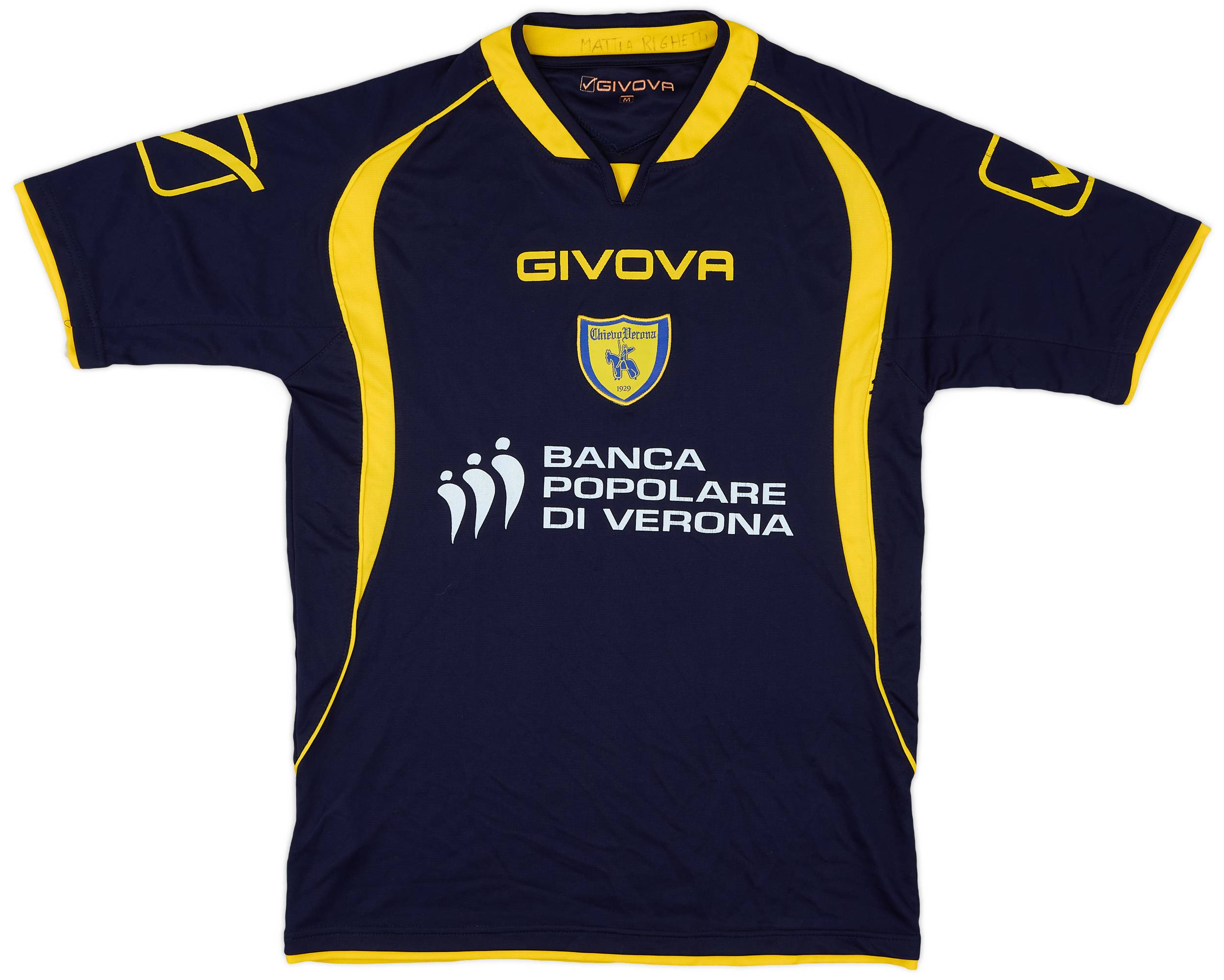 2009-10 Chievo Verona Givova Training Shirt - 6/10 - (M)