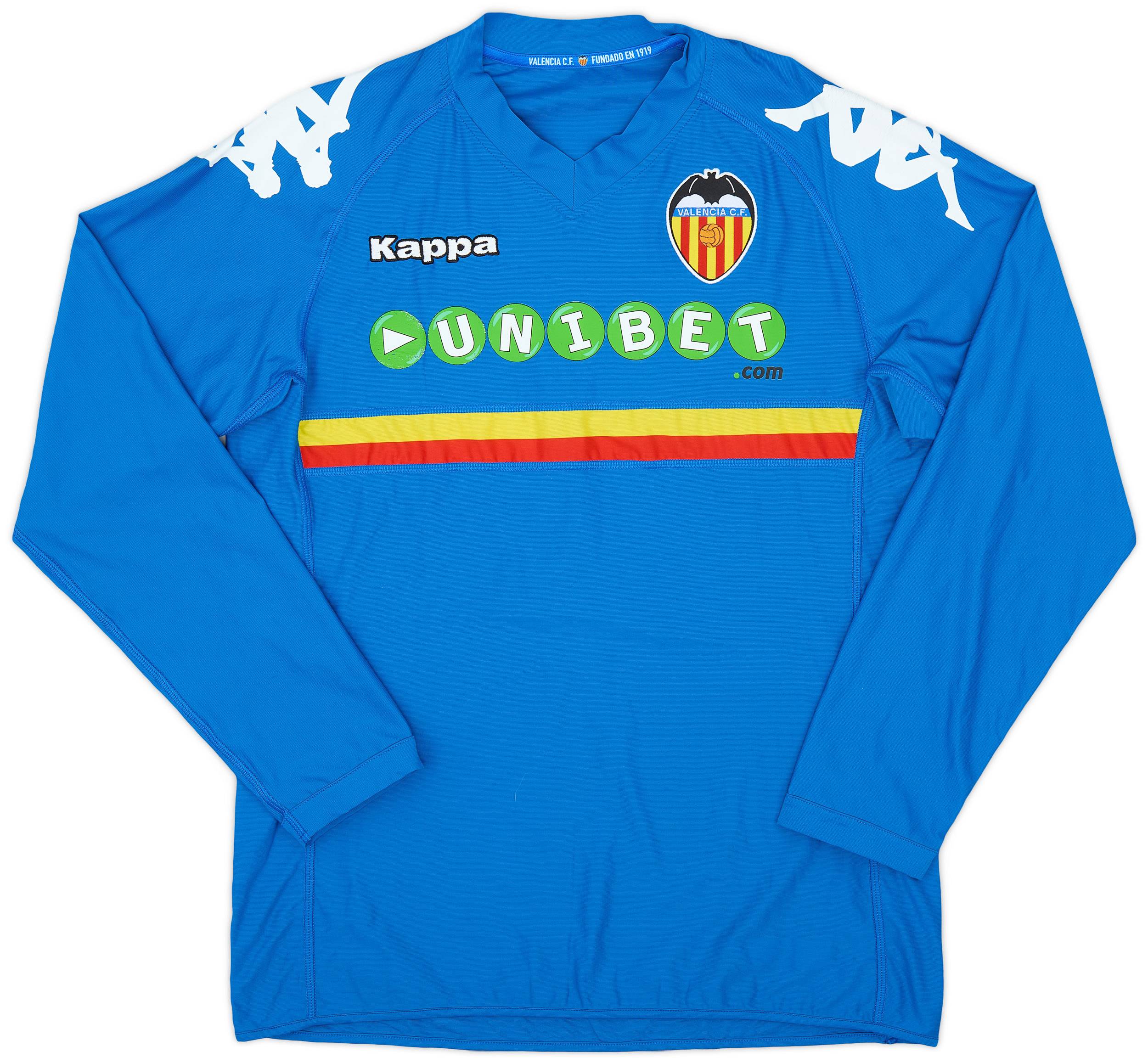 2010-11 Valencia Third L/S Shirt - 8/10 - (M)