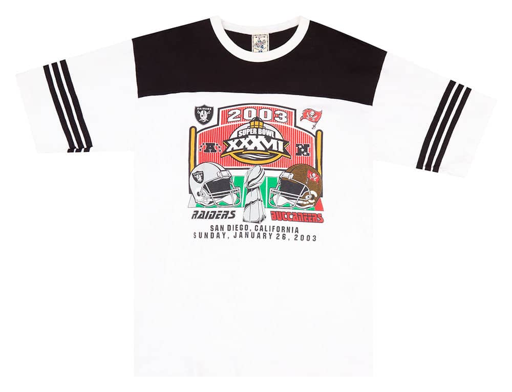 2003 Super Bowl XXXVII Graphic Tee XL