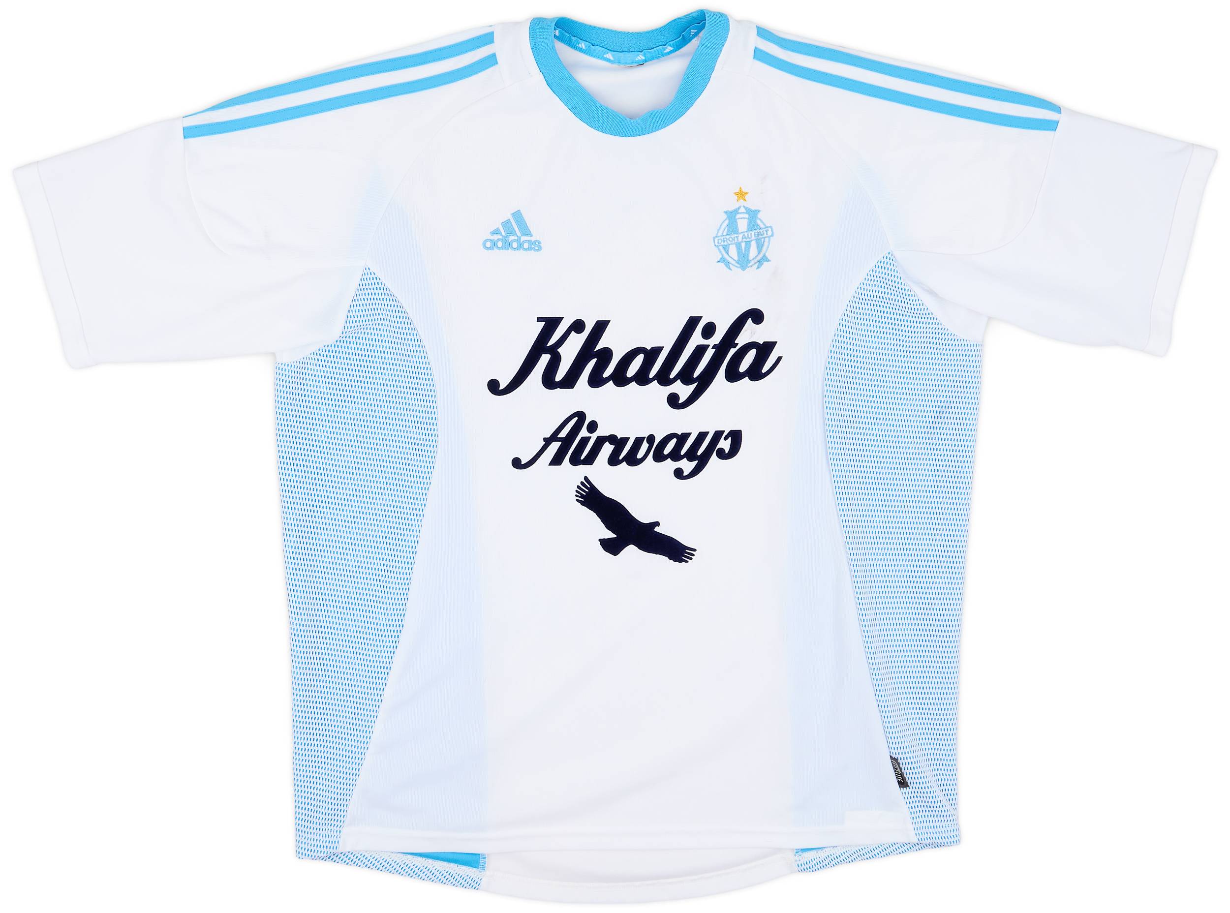 2002-03 Olympique Marseille Home Shirt - 5/10 - (XL)