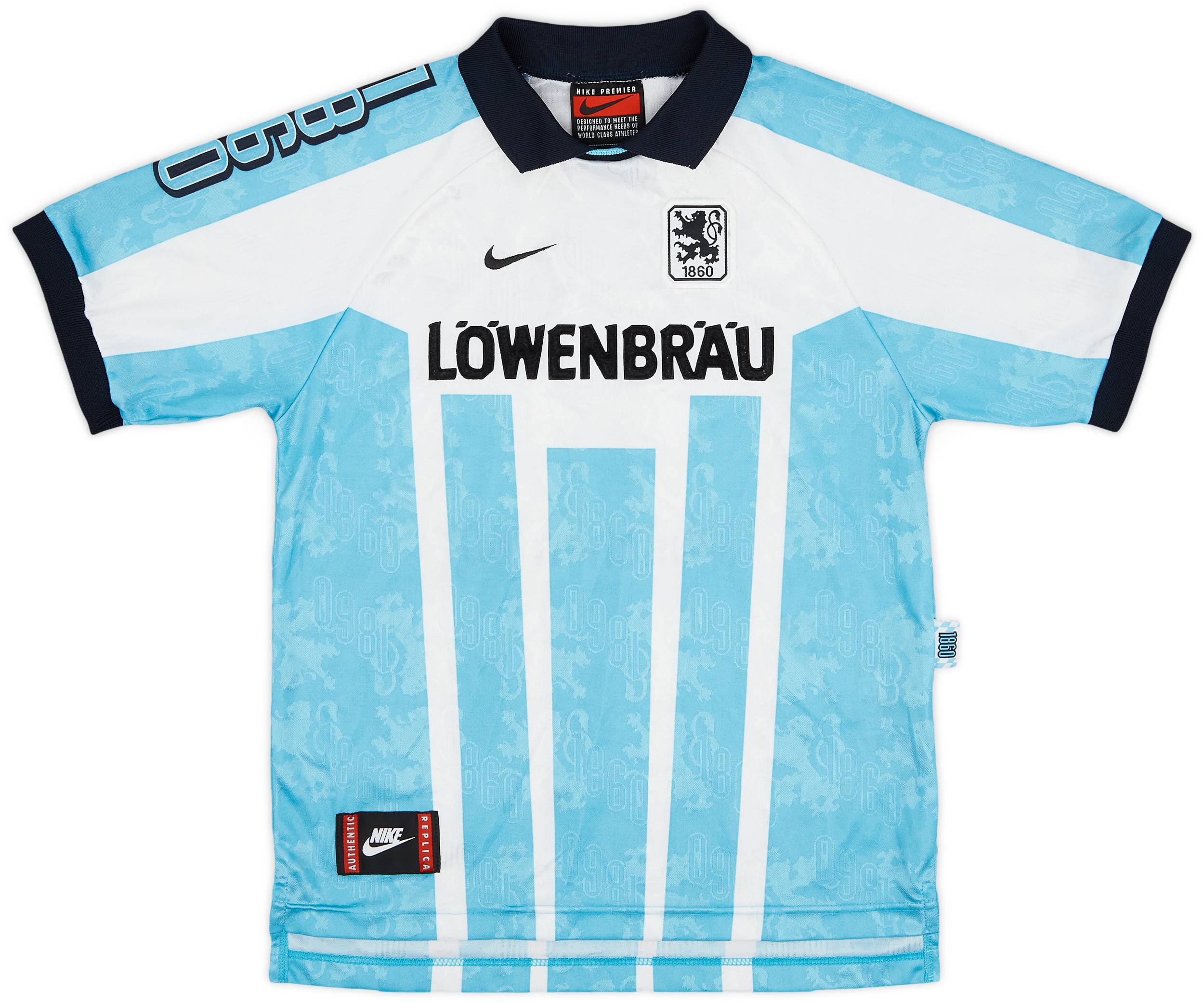 1996-97 1860 Munich Home Shirt - 9/10 - (L.Boys)