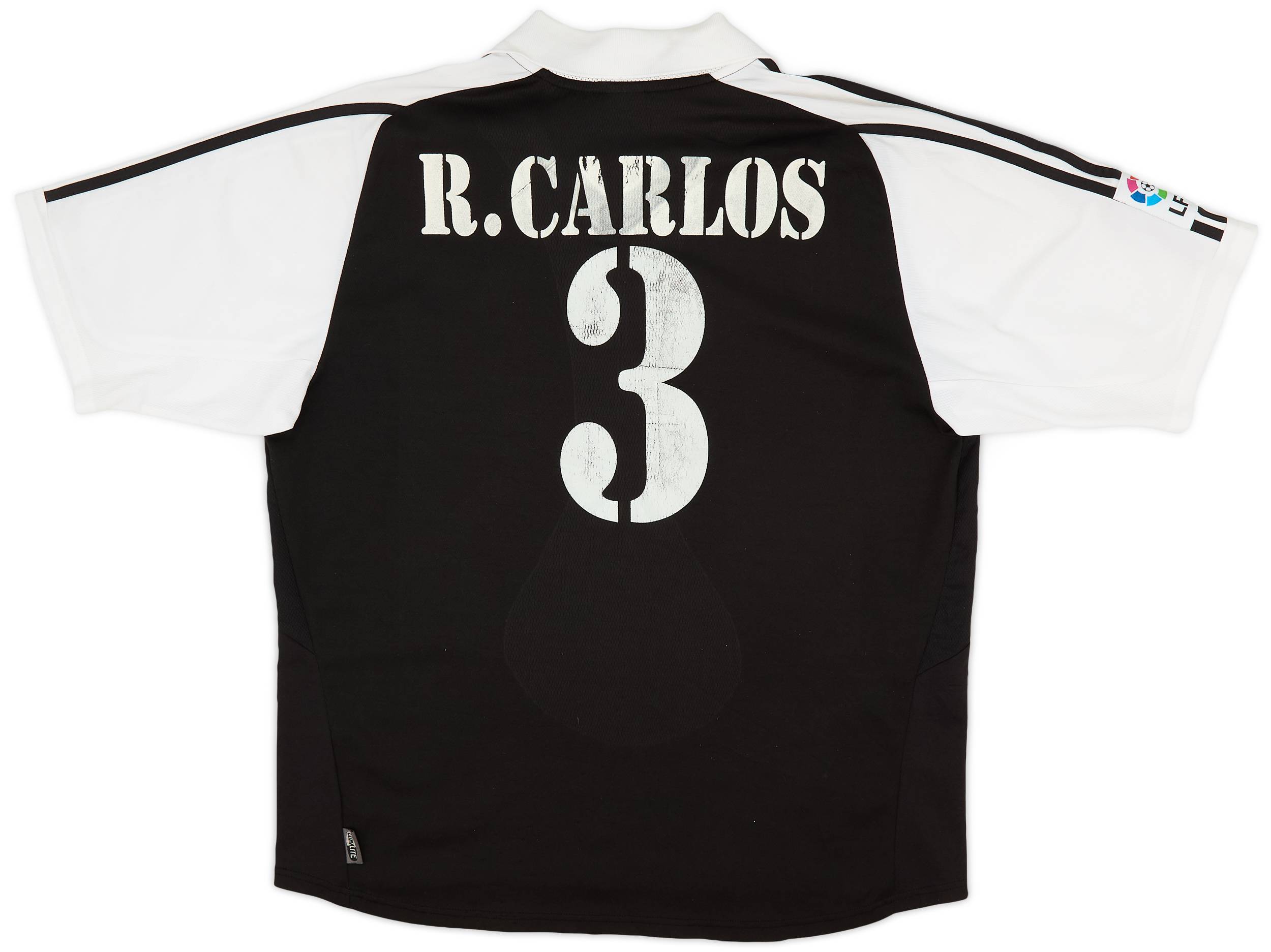2001 Real Madrid Away Shirt R.Carlos #3 - 4/10 - (XL)