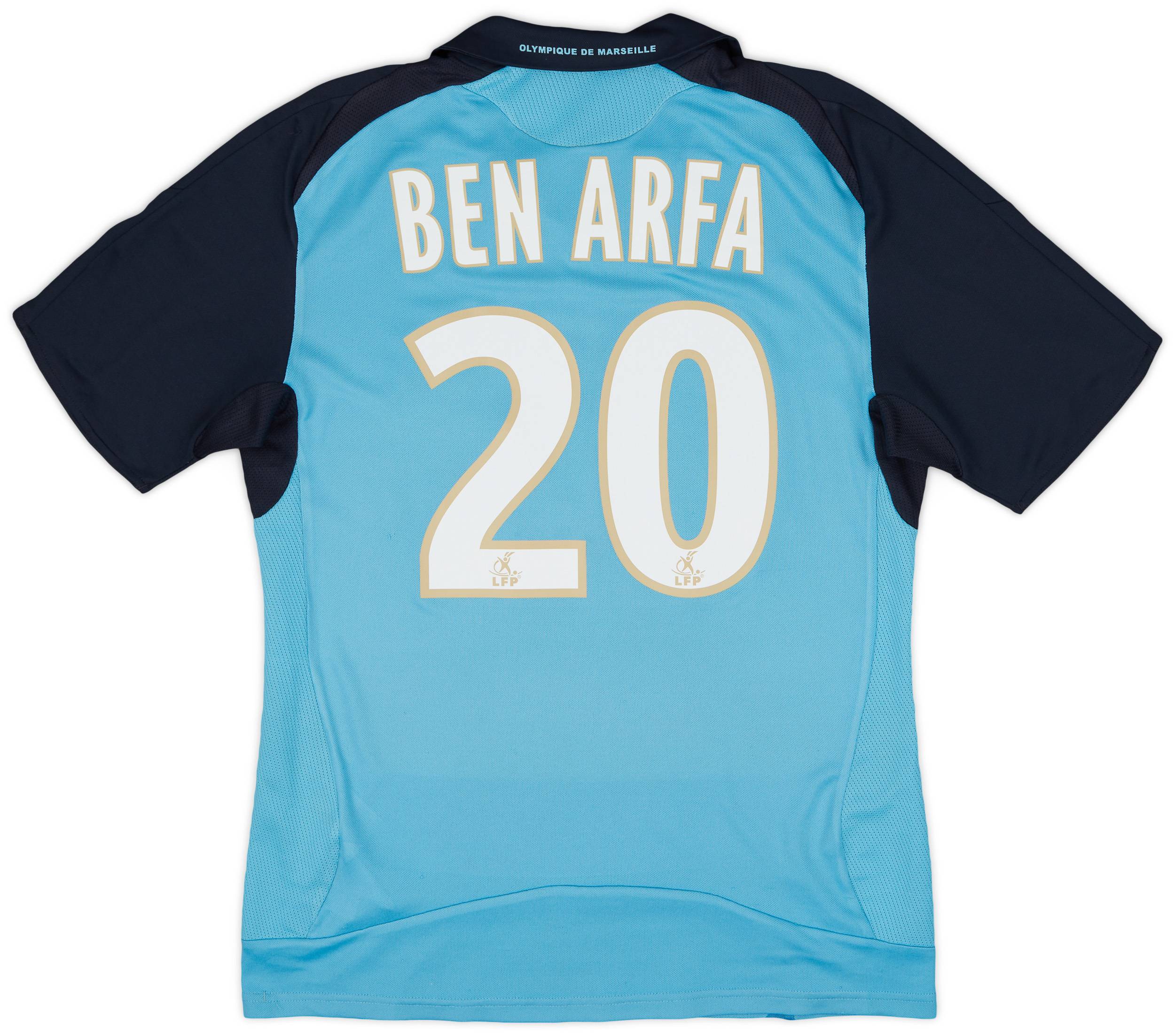 2008-09 Olympique Marseille Away Shirt Ben Arfa #20 - 7/10 - (S)