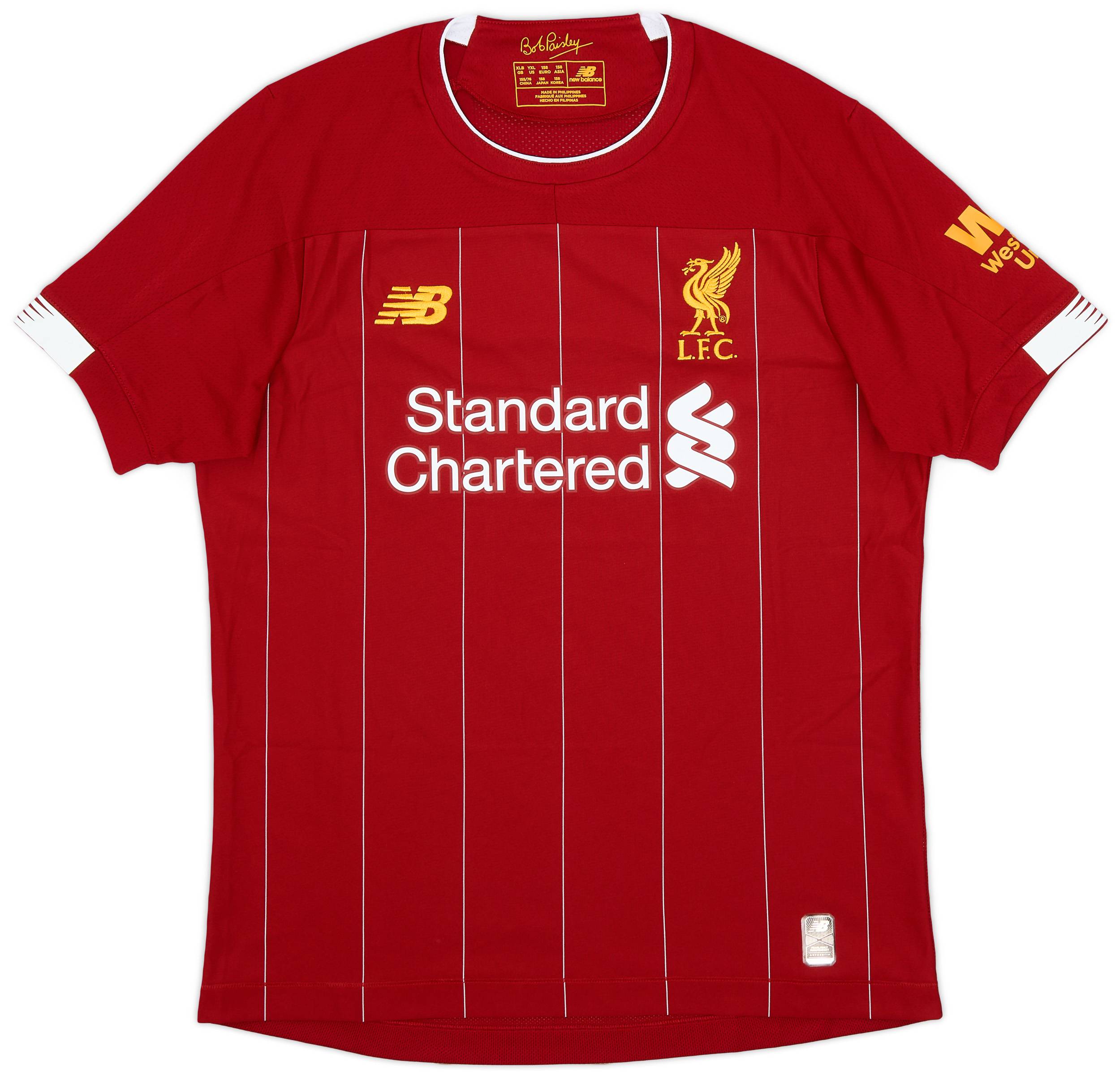 2019-20 Liverpool Home Shirt - 9/10 - (XL.Boys)