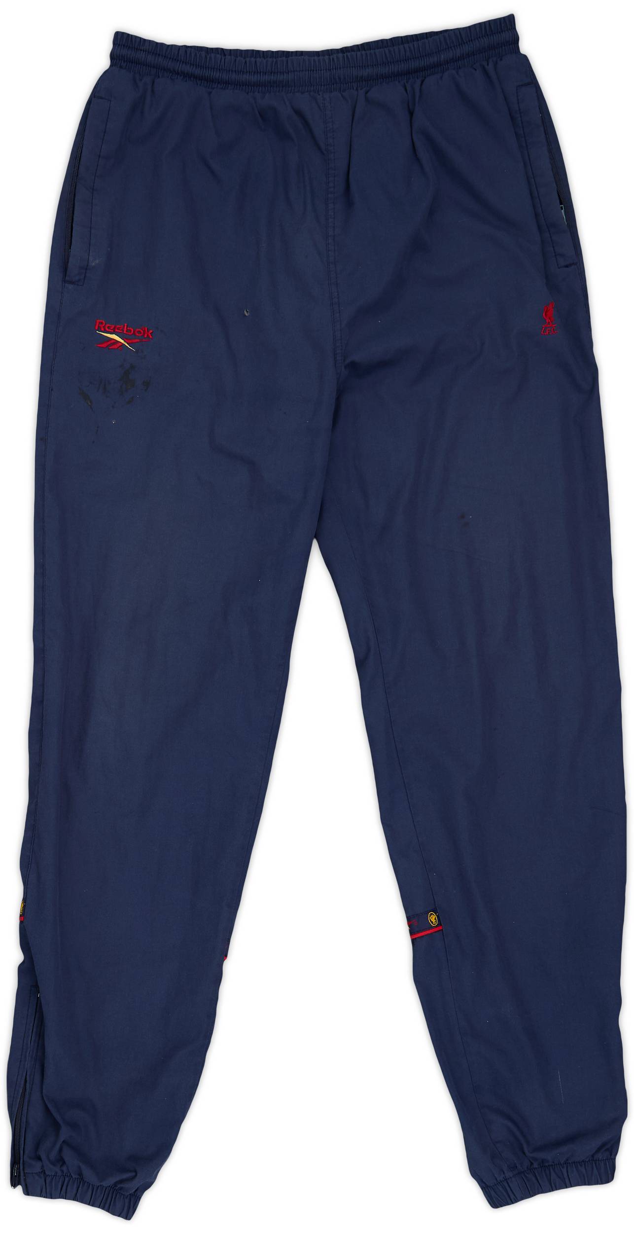1999-00 Liverpool Reebok Track Pants/Bottoms - 4/10 - (S)