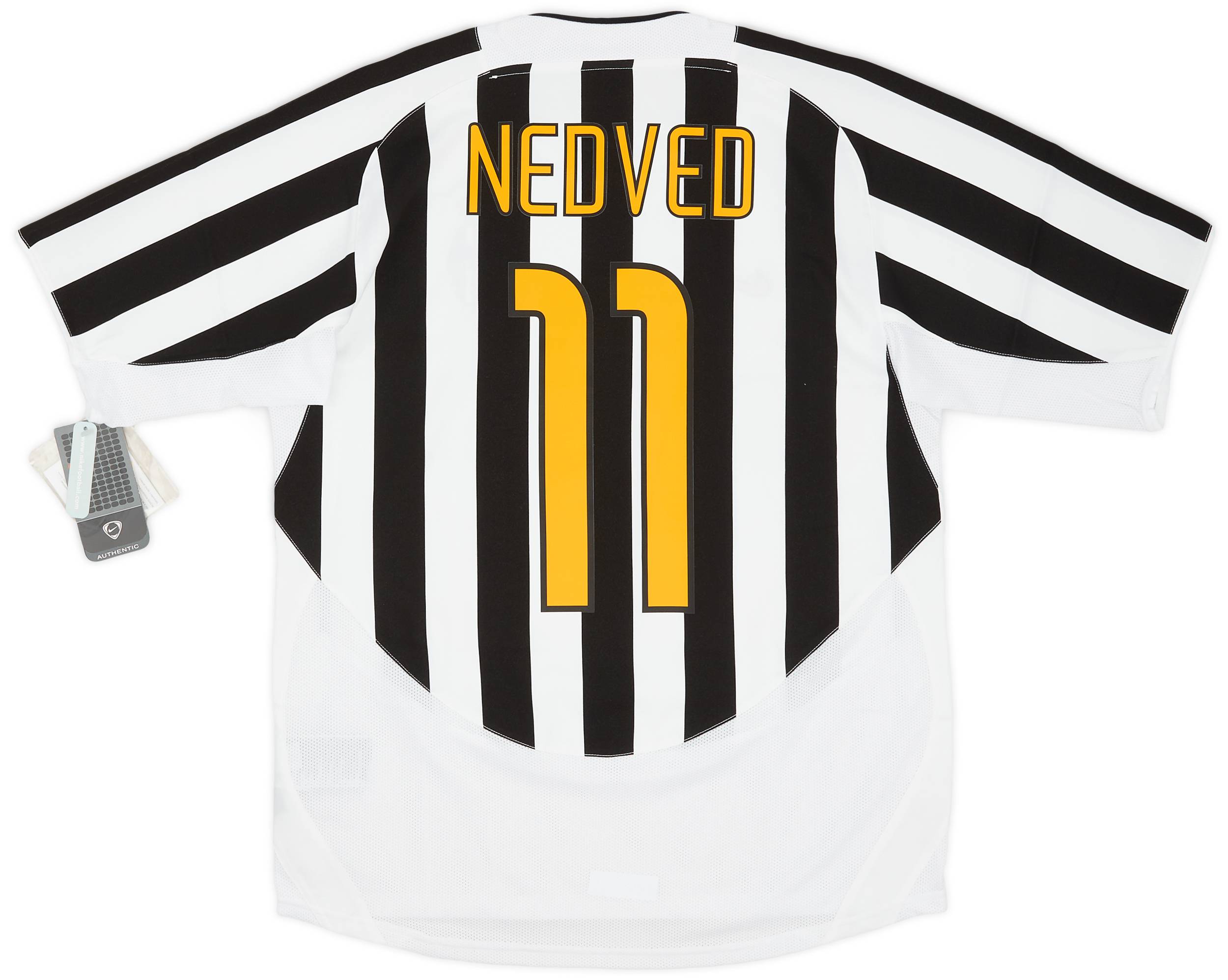 2003-04 Juventus Home Shirt Nedved #11 (M)