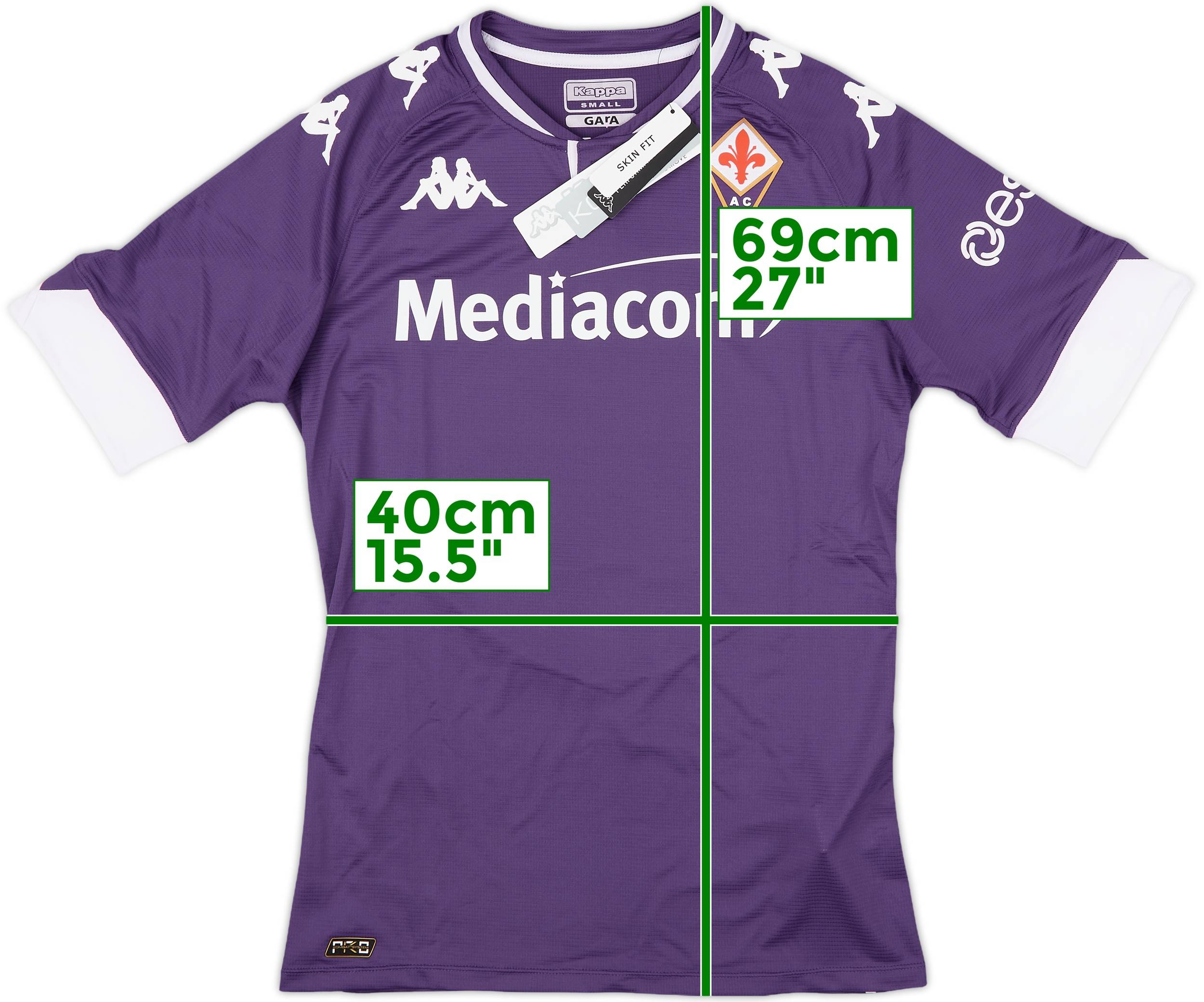 2020-21 Fiorentina Player Issue Home Shirt Vlahovic #9 (S)
