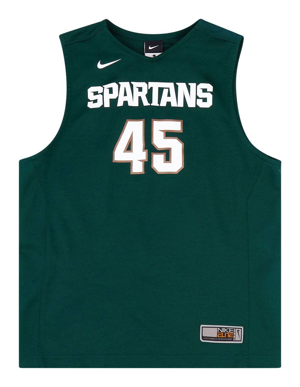 2012 15 Michigan State Spartans Valentine 45 Nike Jersey Away Y