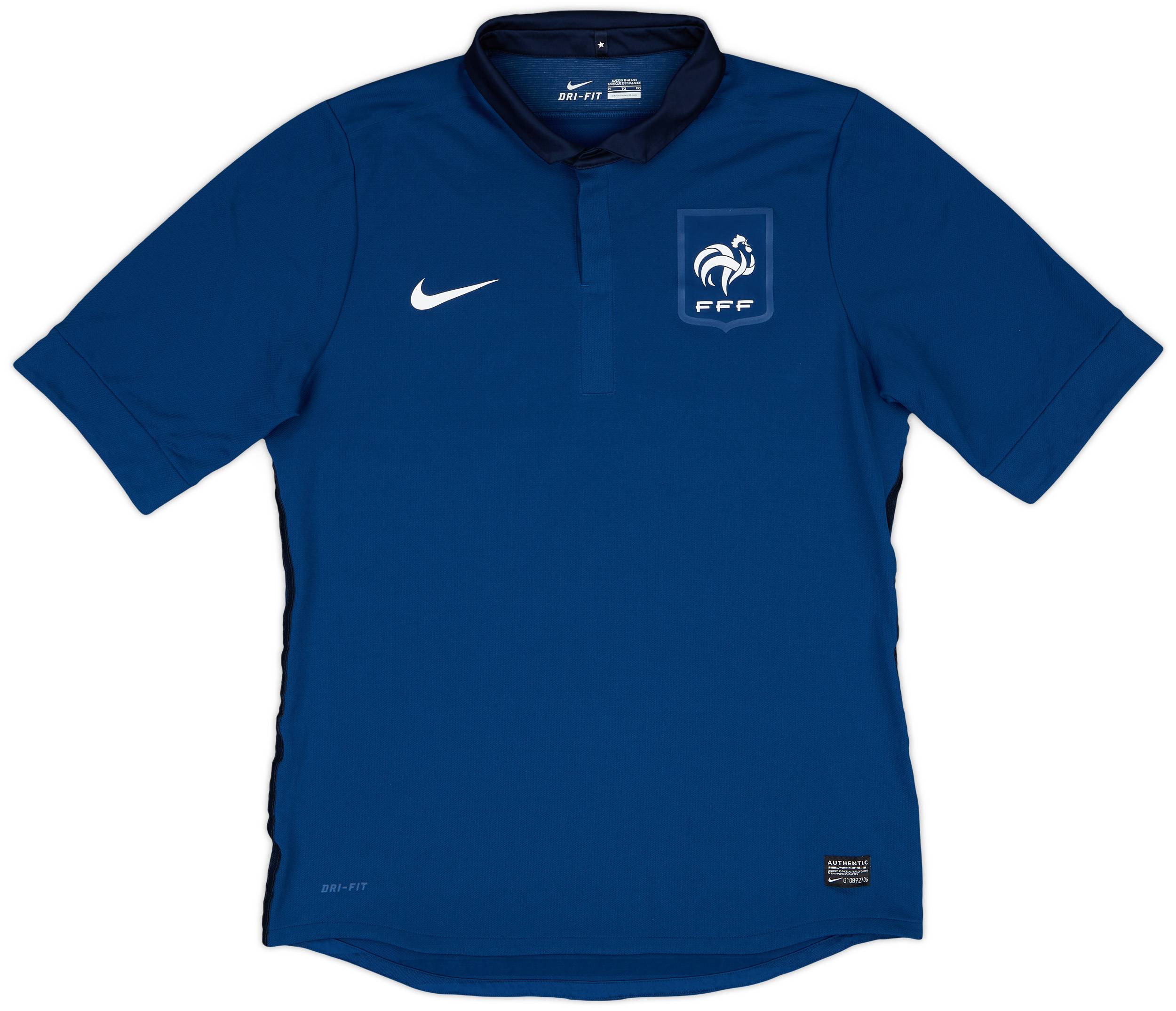 2011-12 France Match Issue Home Shirt #8