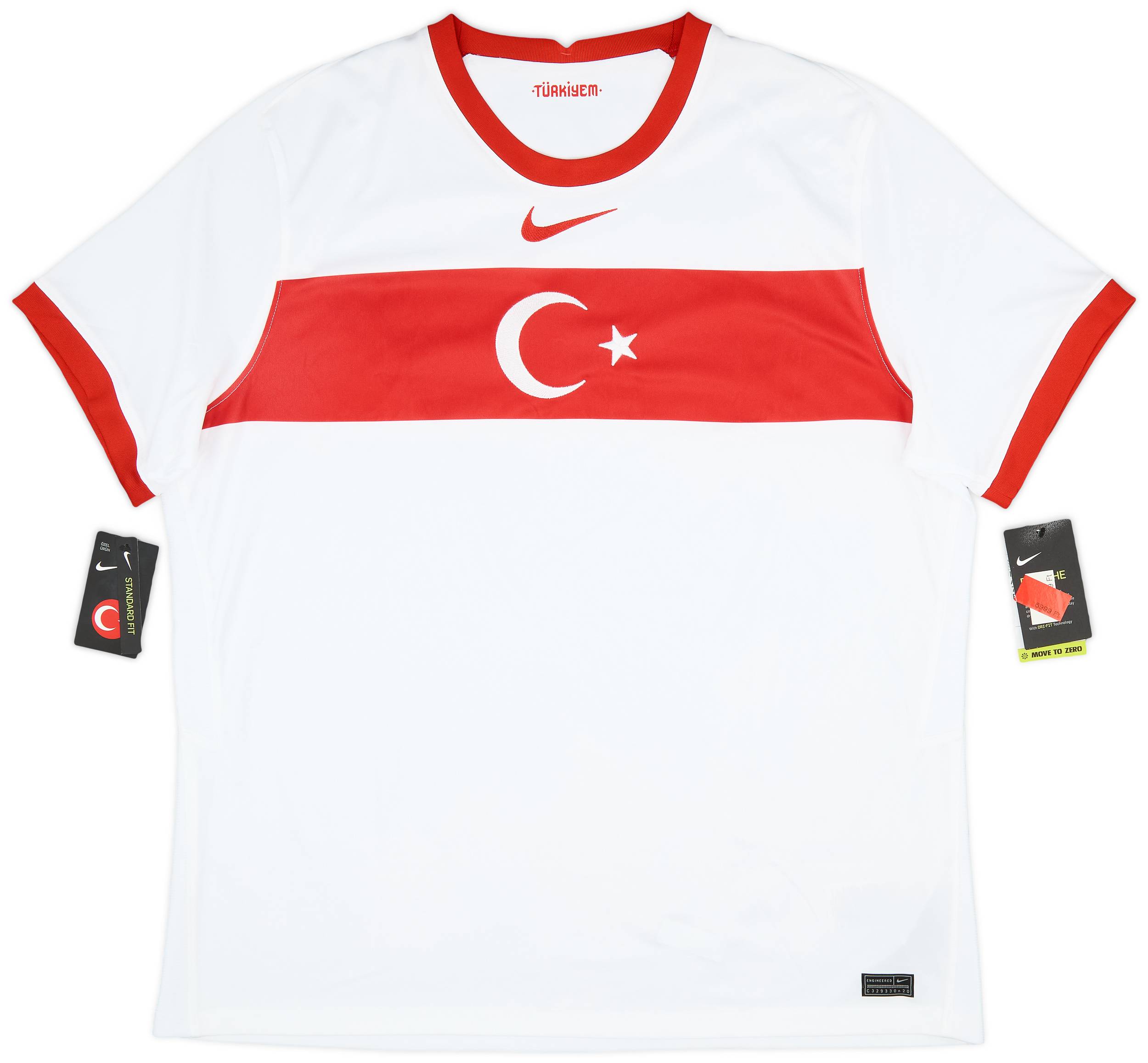 2020-22 Turkey Away Shirt (XXL)