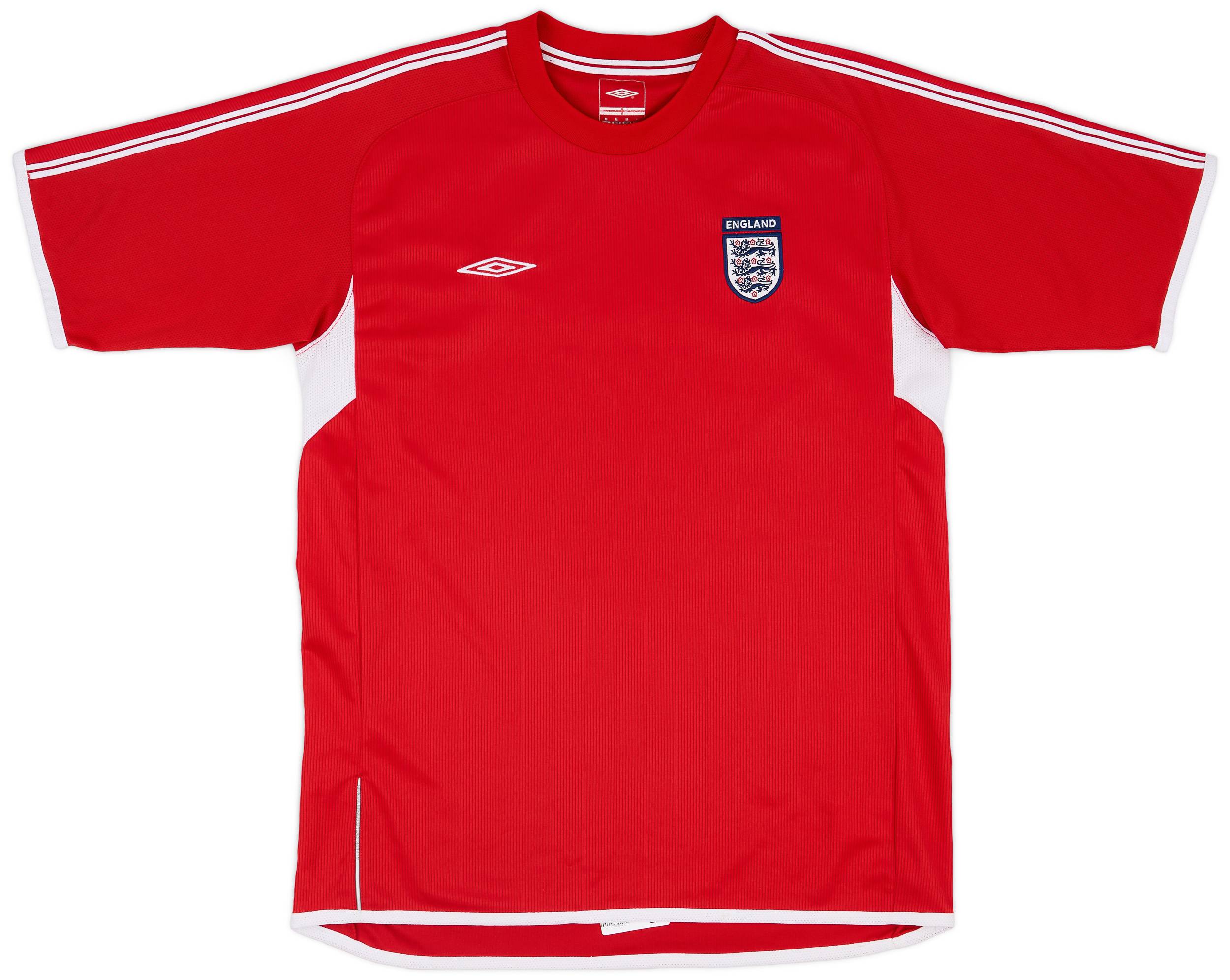 2004-06 England Umbro Training Shirt - 8/10 - (M)