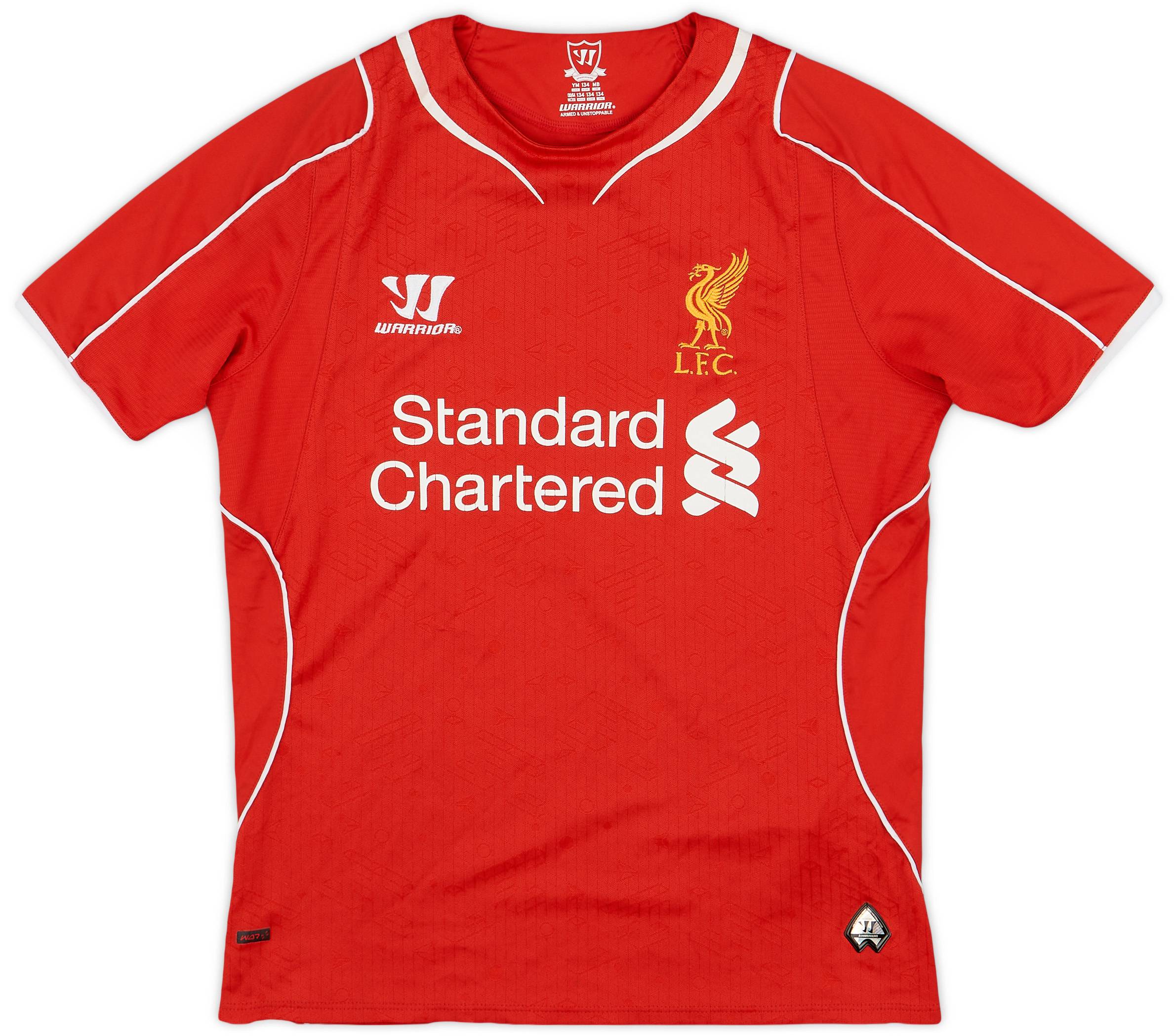 2014-15 Liverpool Home Shirt - 7/10 - (M.Boys)