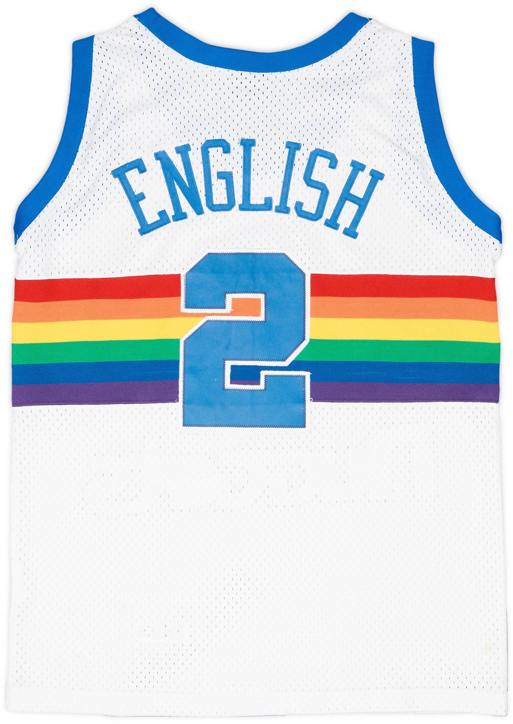 1987-88 Denver Nuggets English #2 Champion Hardwood Classics
