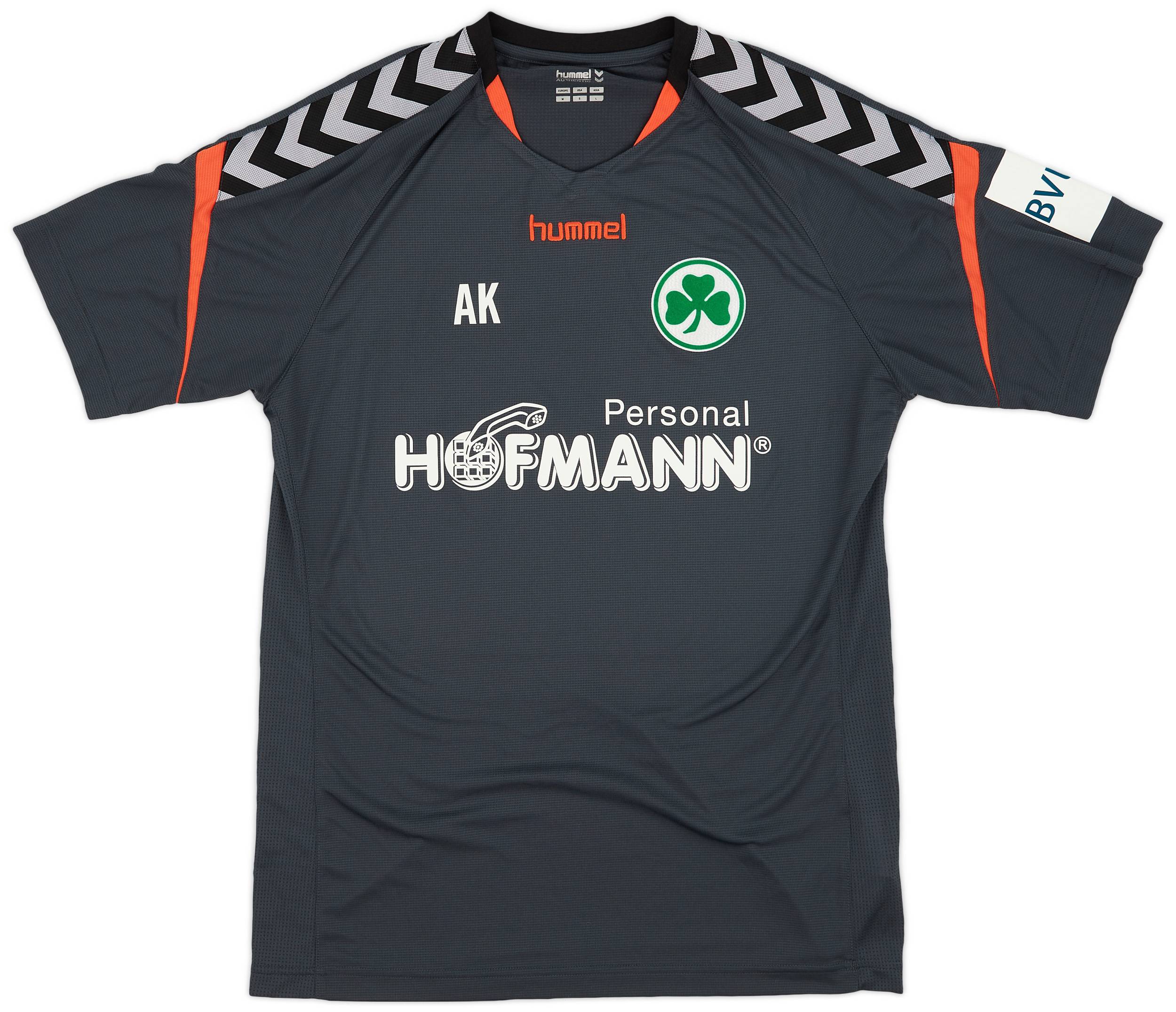 2018-19 Greuther Furth Hummel Staff Issue Training Shirt 'AK' - 9/10 - (M)