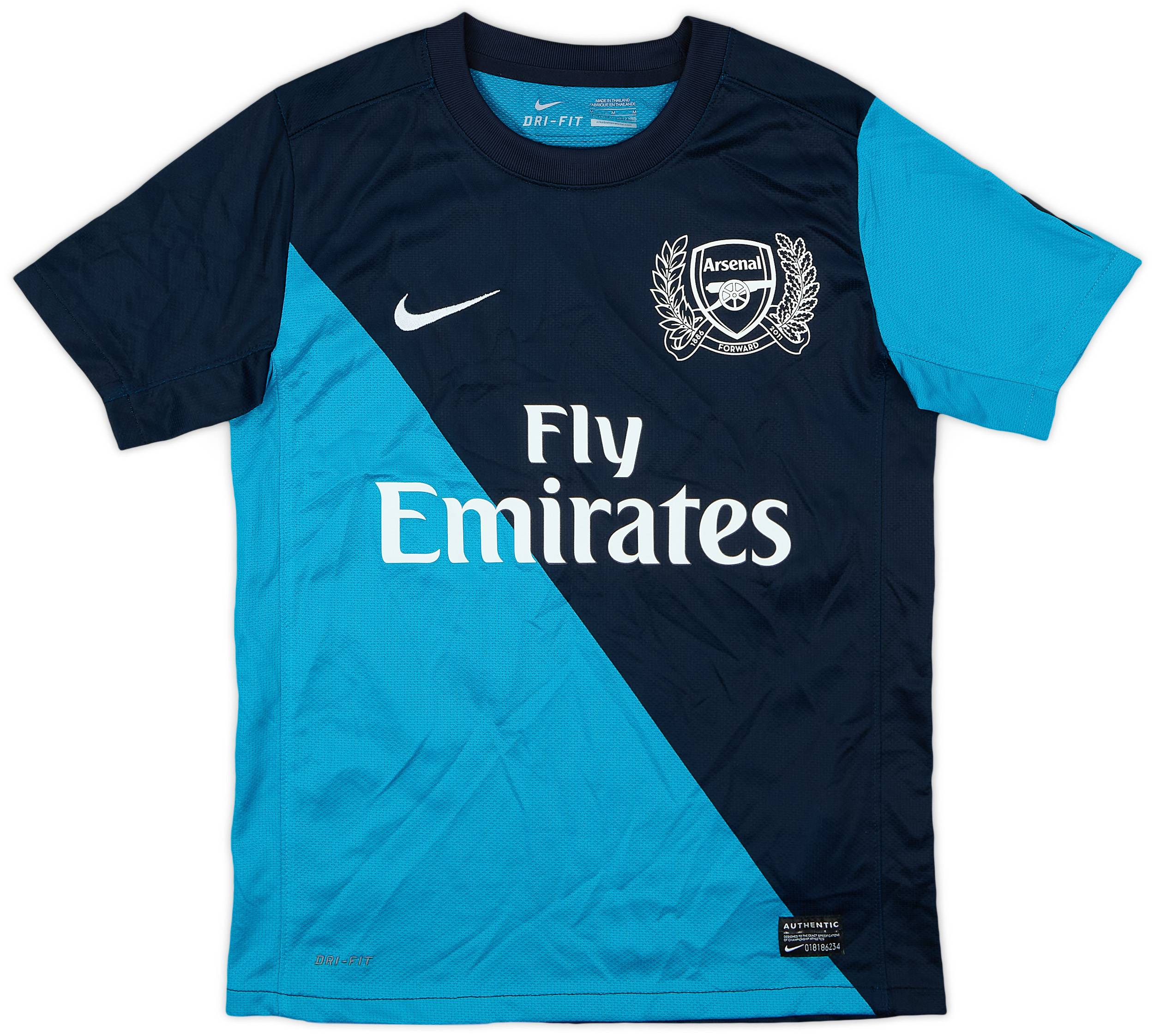 2011-12 Arsenal Away Shirt - 9/10 - (M.Boys)