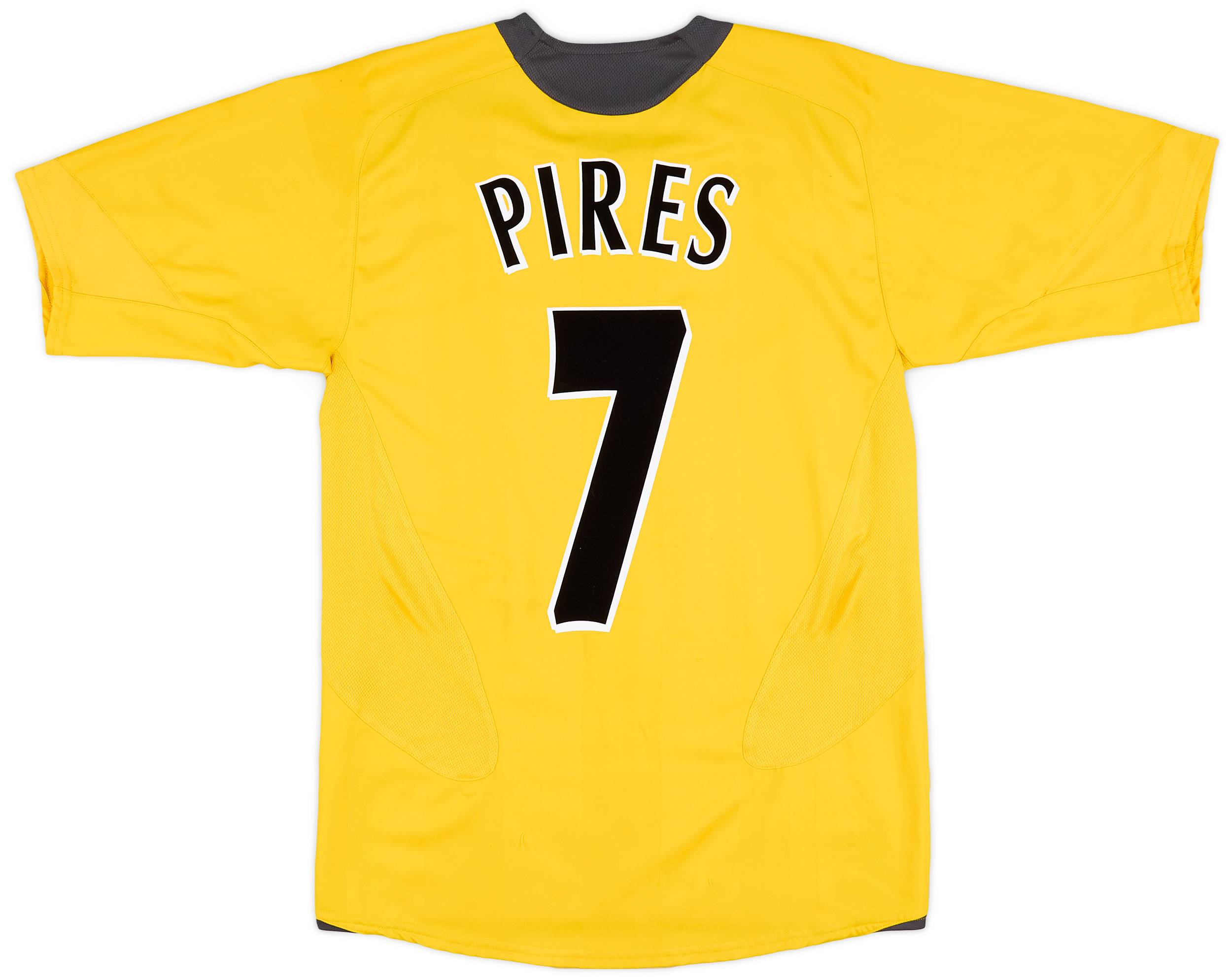 2005-06 Arsenal Away Shirt Pires #7 - 8/10 - (S)