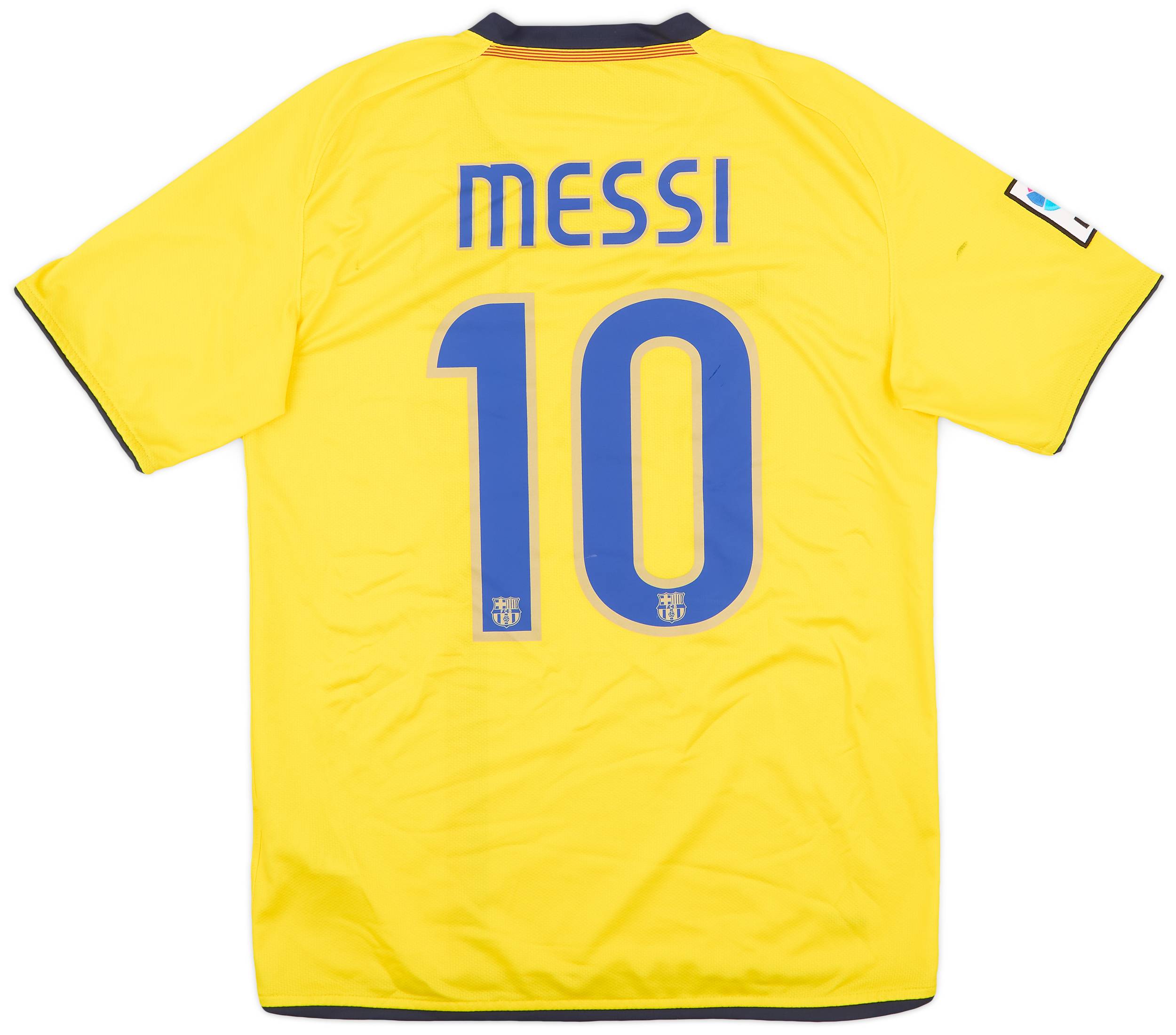 2008-10 Barcelona Away Shirt Messi #10 - 7/10 - (S)