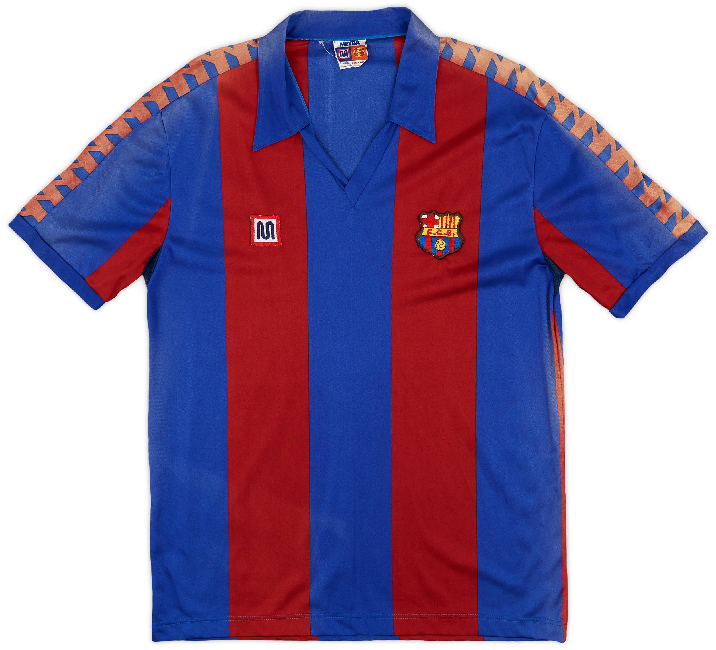 1984-89 Barcelona Home Shirt - 5/10 - (XL)