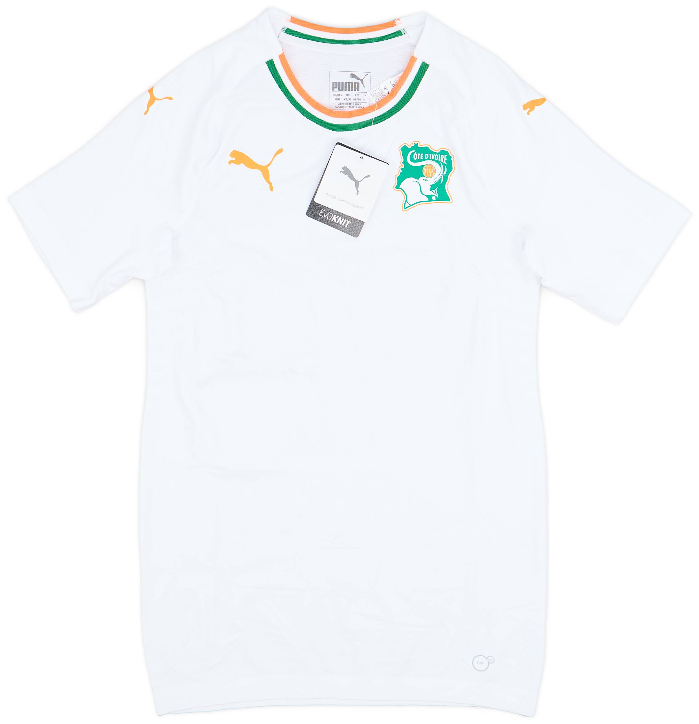2018-19 Ivory Coast EvoKnit Player Issue Away Shirt (M)