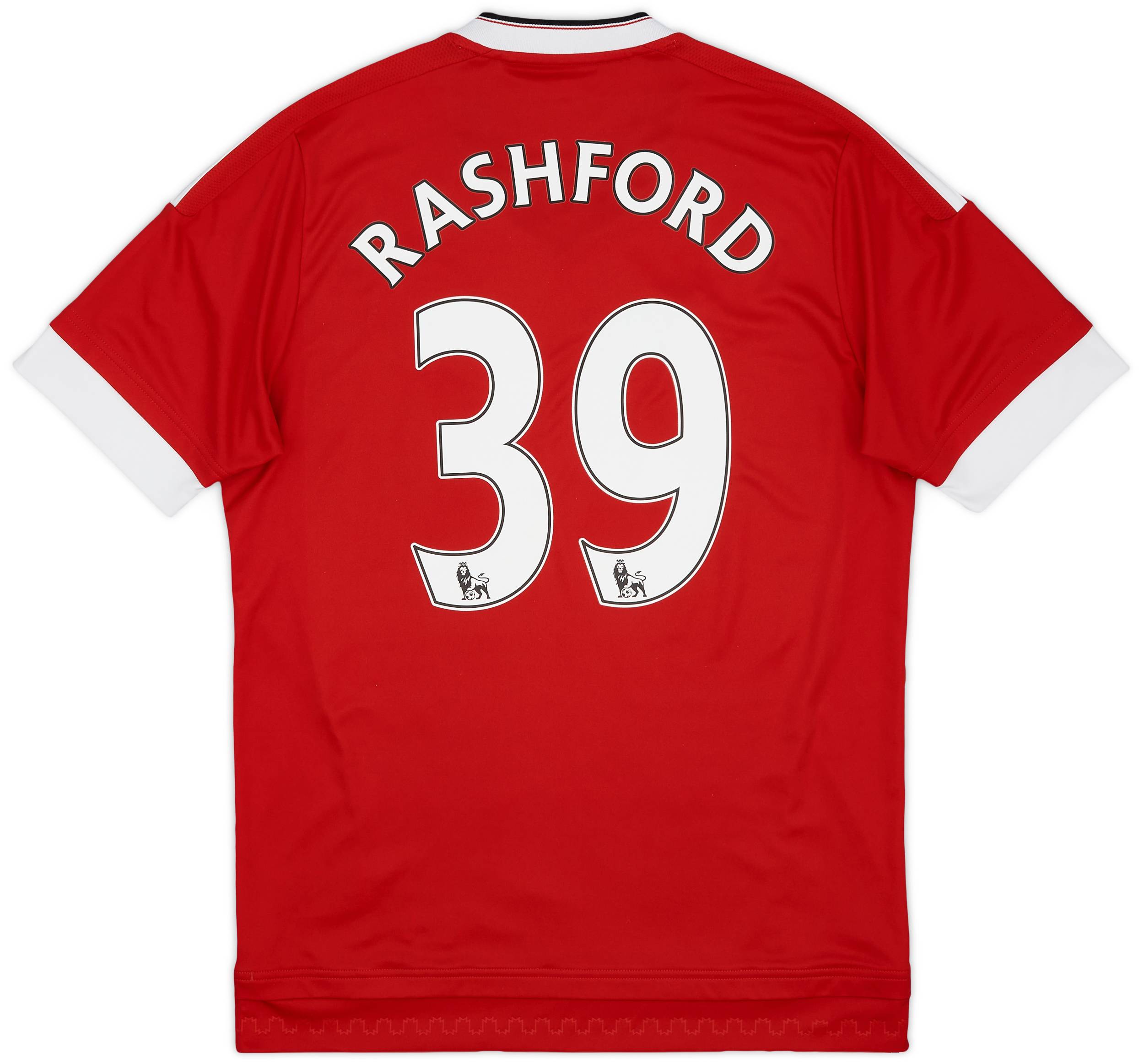 2015-16 Manchester United Home Shirt Rashford #39 - 6/10 - (M)
